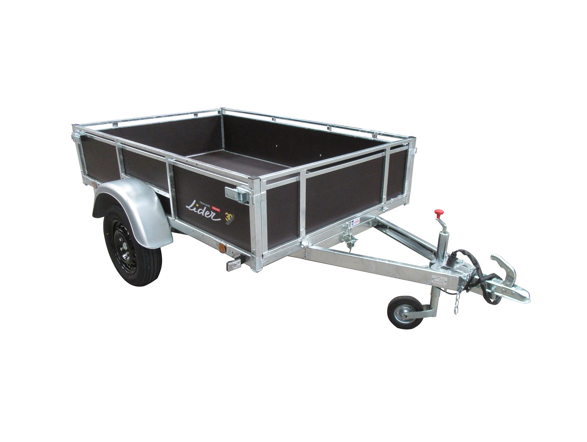 Remorque basculante cotés bois LIDER L.2m 500kg
