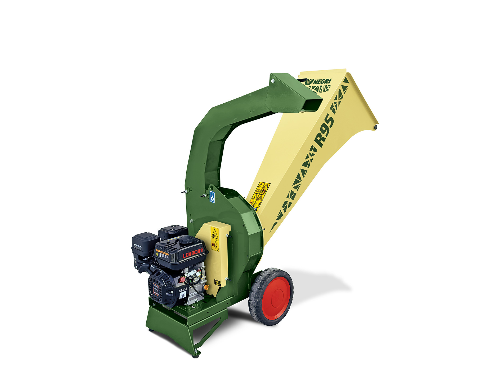 Broyeur végétaux thermique NEGRI R95 70mm
