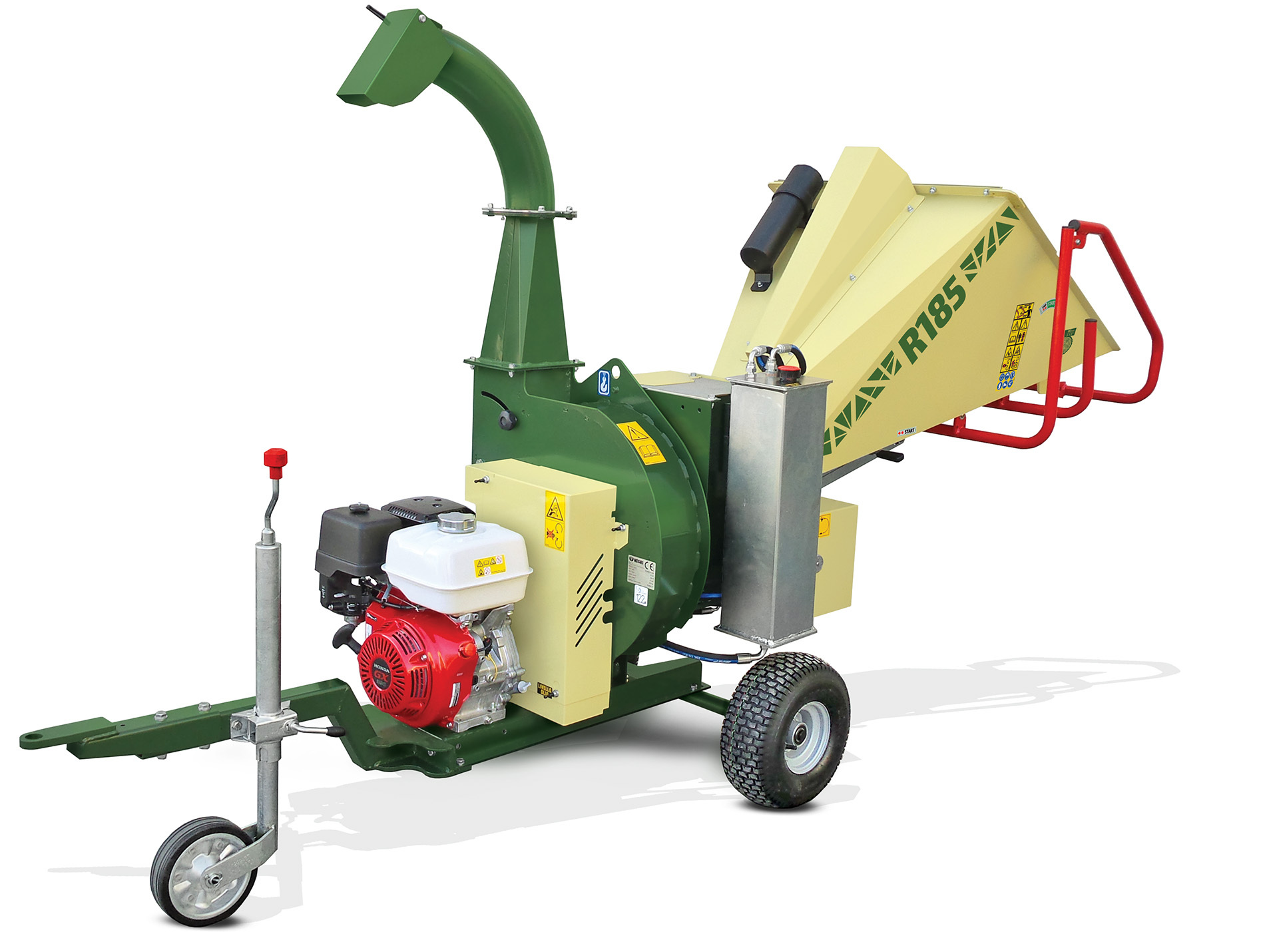 Broyeur végétaux thermique NEGRI R185 90mm rouleau