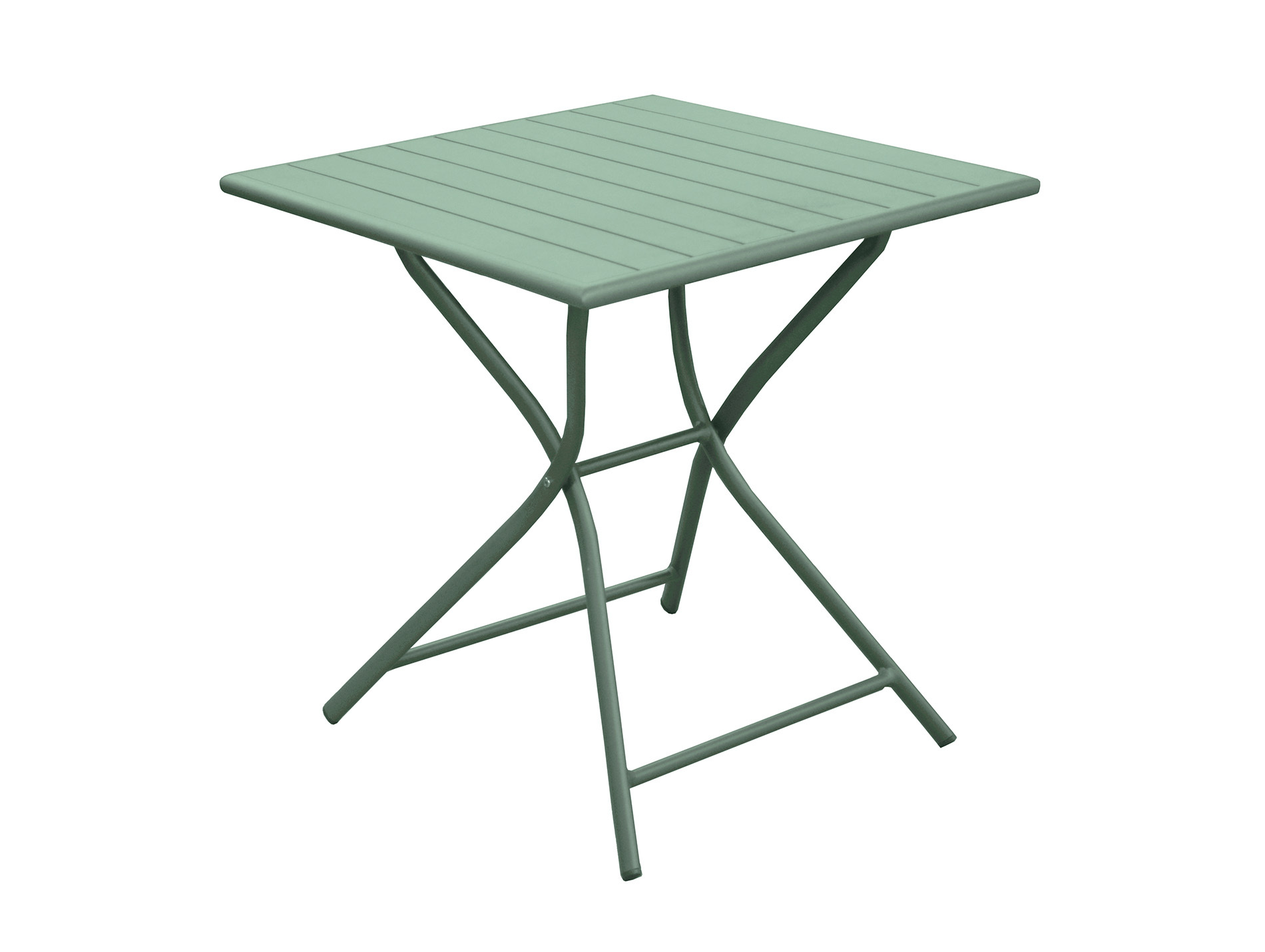 Table de jardin pliante PROLOISIRS Globe 2 places Amande