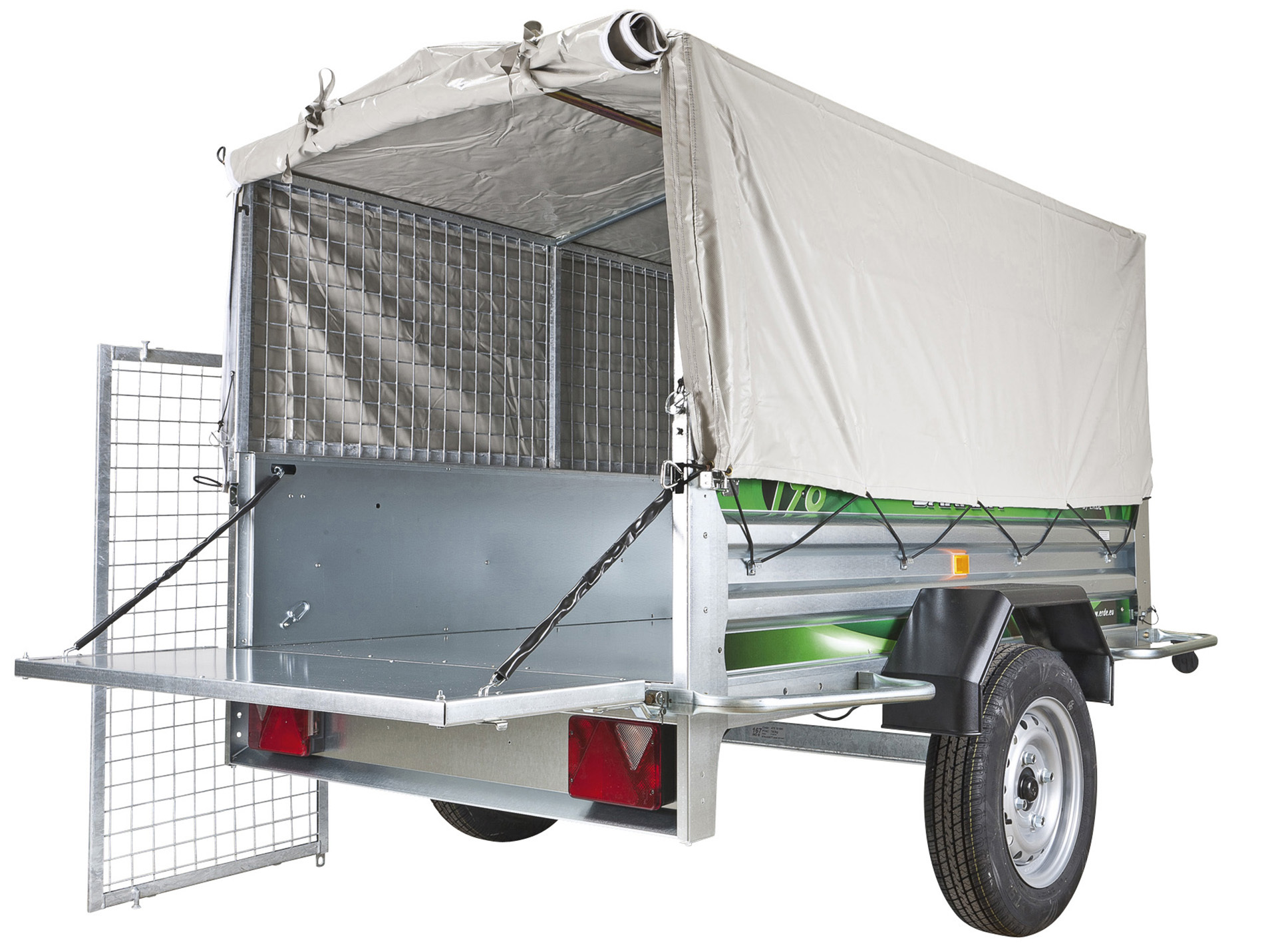 Bâche réhausses grillagées pour modèle Daxara238/239F