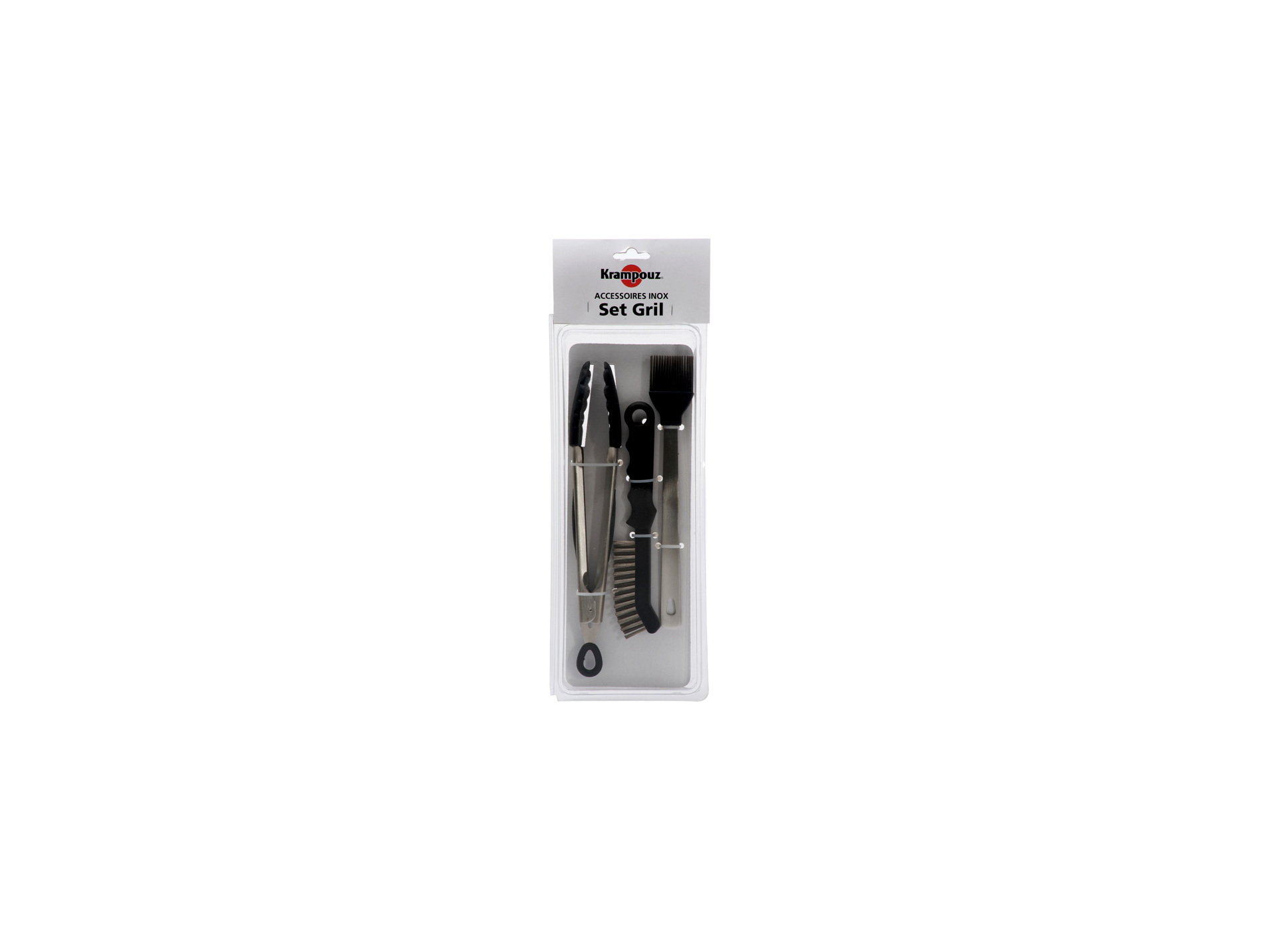 Set 3 accessoires pour grill KRAMPOUZ