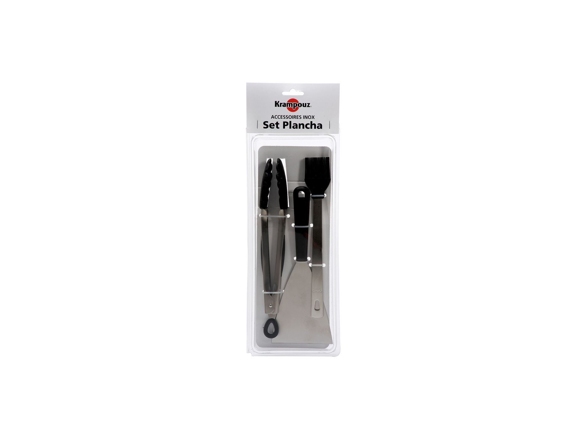 Set 3 accessoires pour plancha KRAMPOUZ
