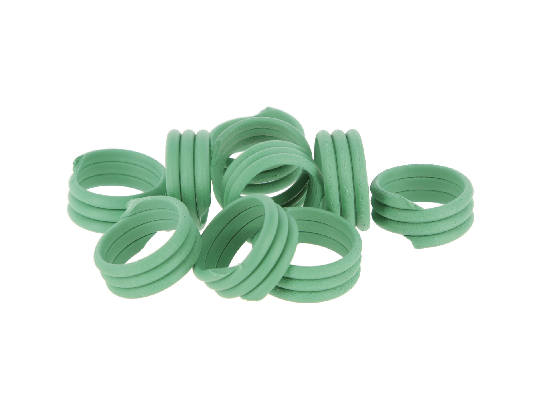 Bague à volailles 16mm Vert X20
