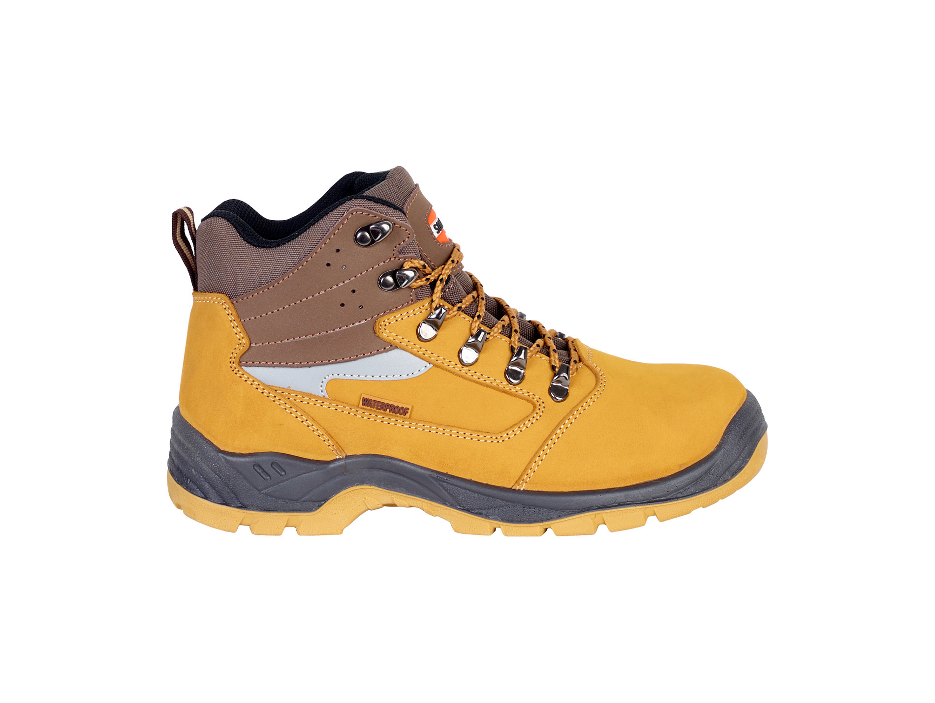 Chaussures de sécurité hautes SOLIDUR Truck S7 camel