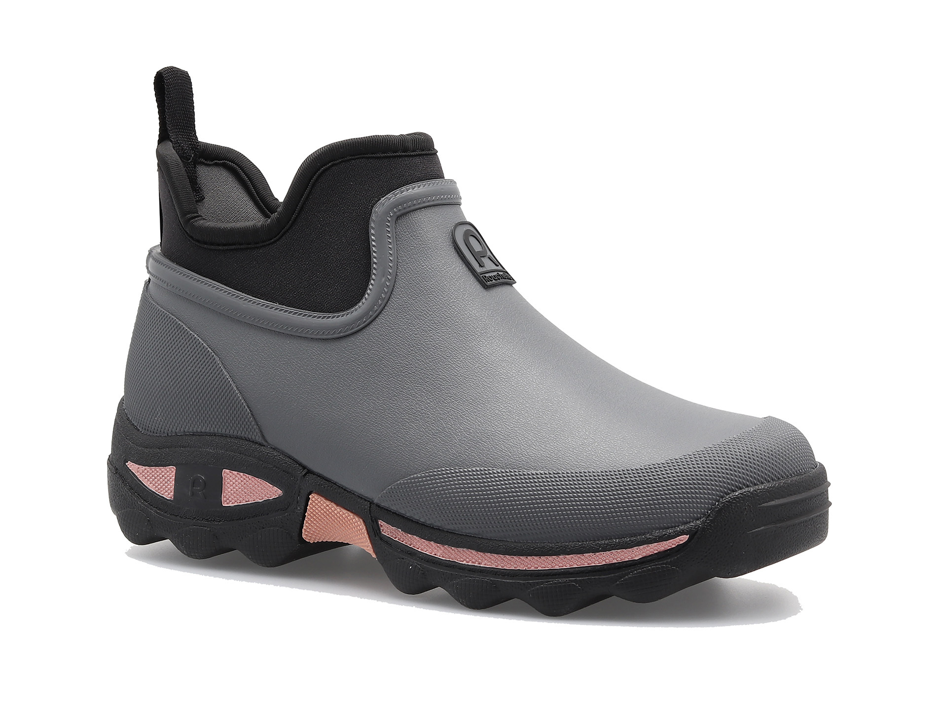 Bottillons ROUCHETTE Clean Lady caoutchouc femme gris
