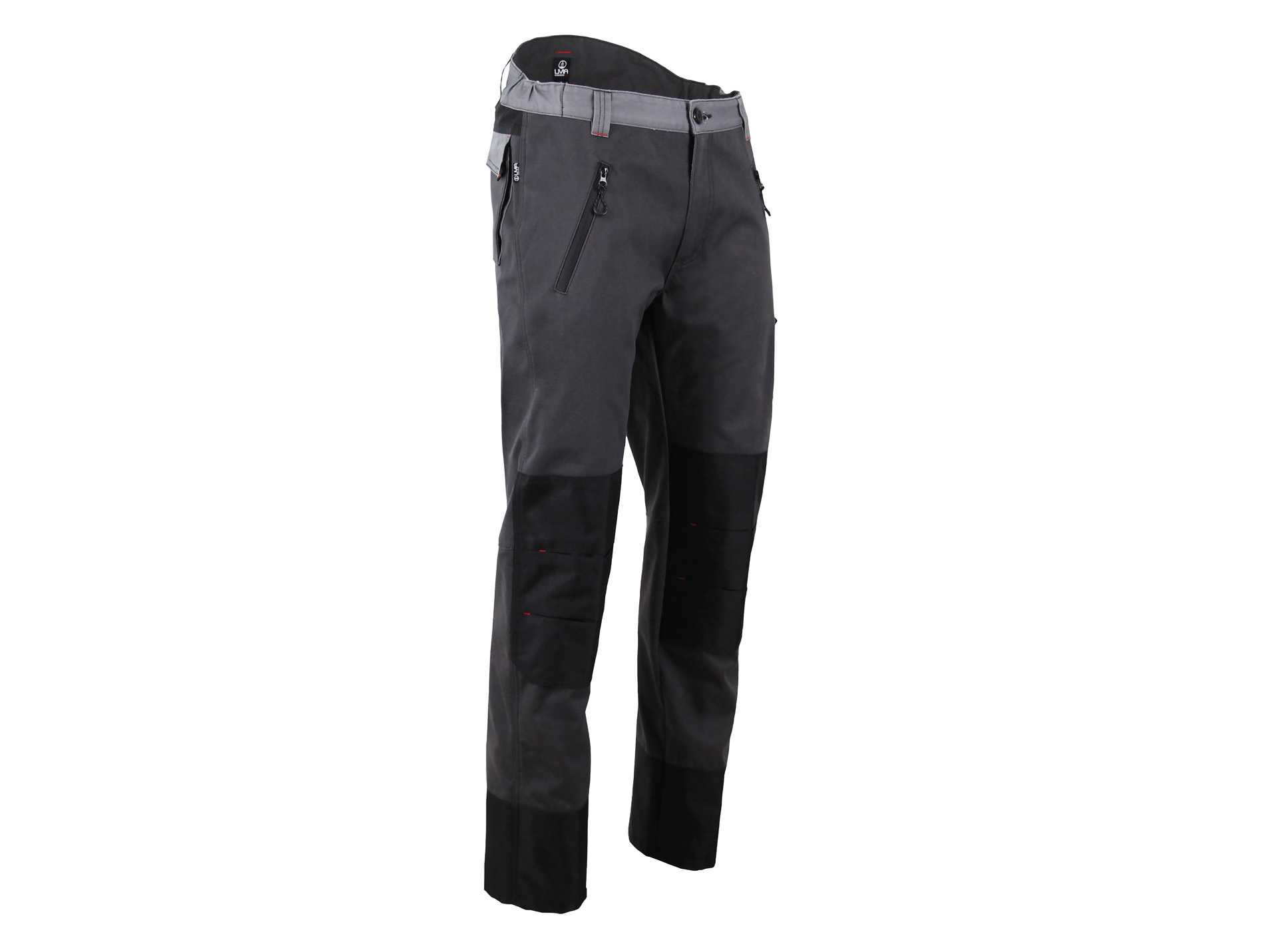 Pantalon de travail LMA Banquise polaire gris/noir