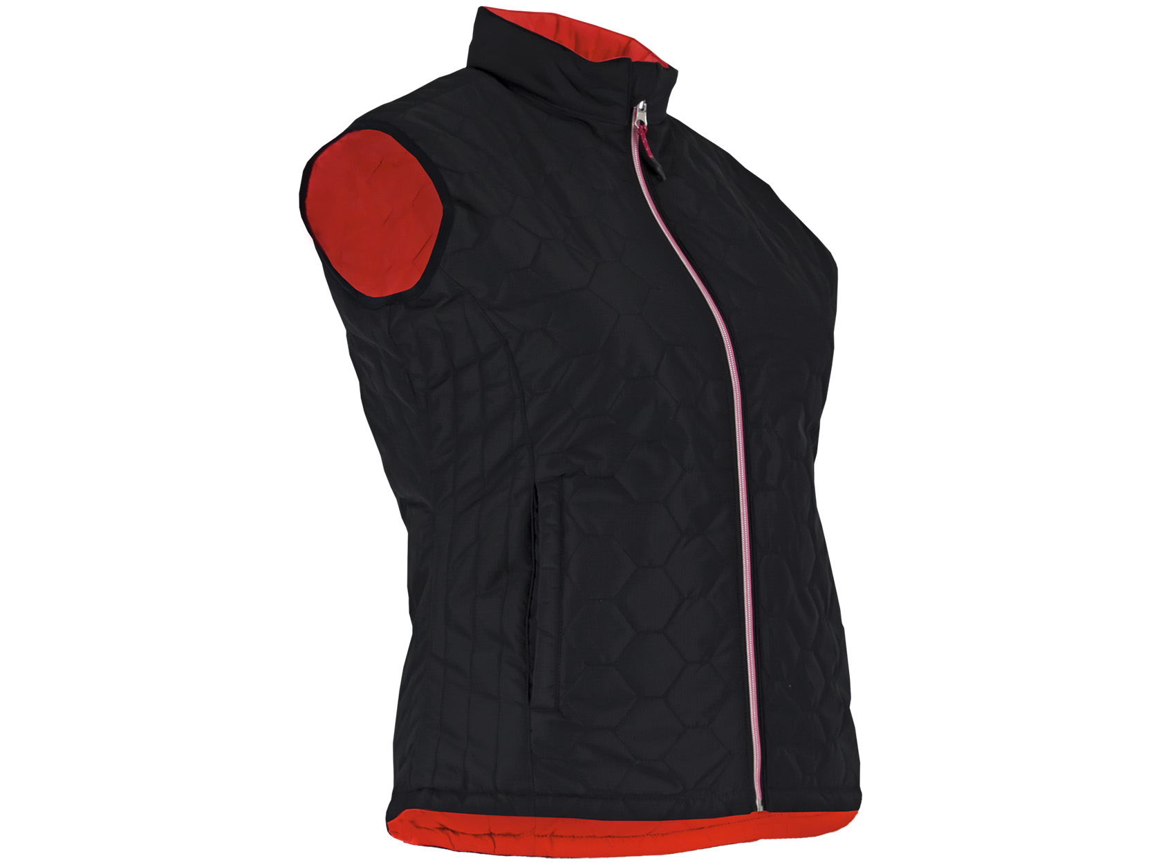 Veste sans manches de travail LMA Dakota femme noir