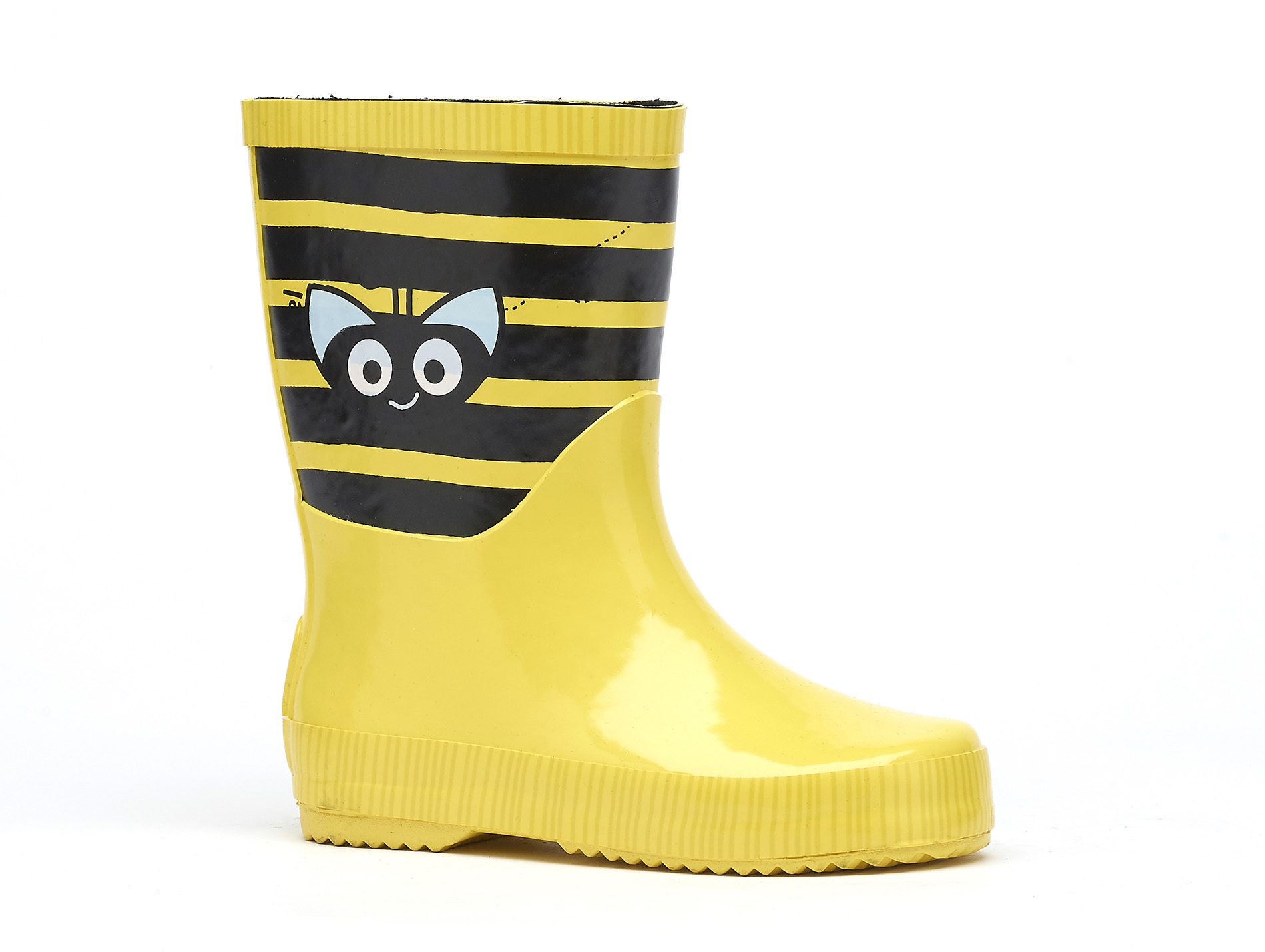 Bottes ROUCHETTE Axel caoutchouc enfant jaune