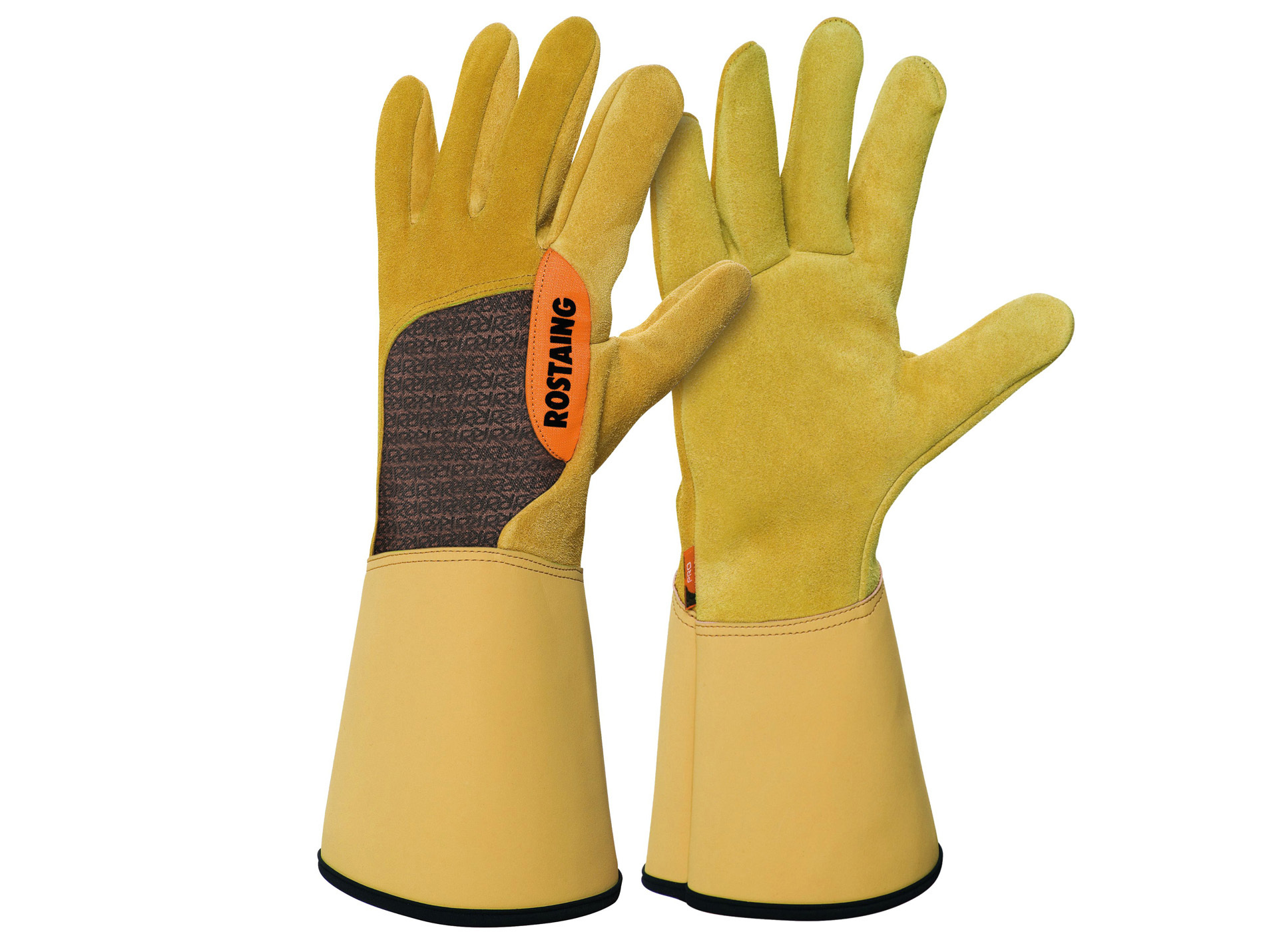 Gants ROSTAING Roncier épines/ronces cuir beige