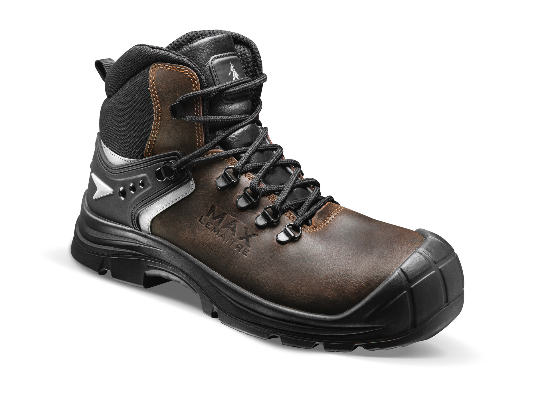 Chaussures de sécurité hautes LEMAITRE Maxbrown cuir S3