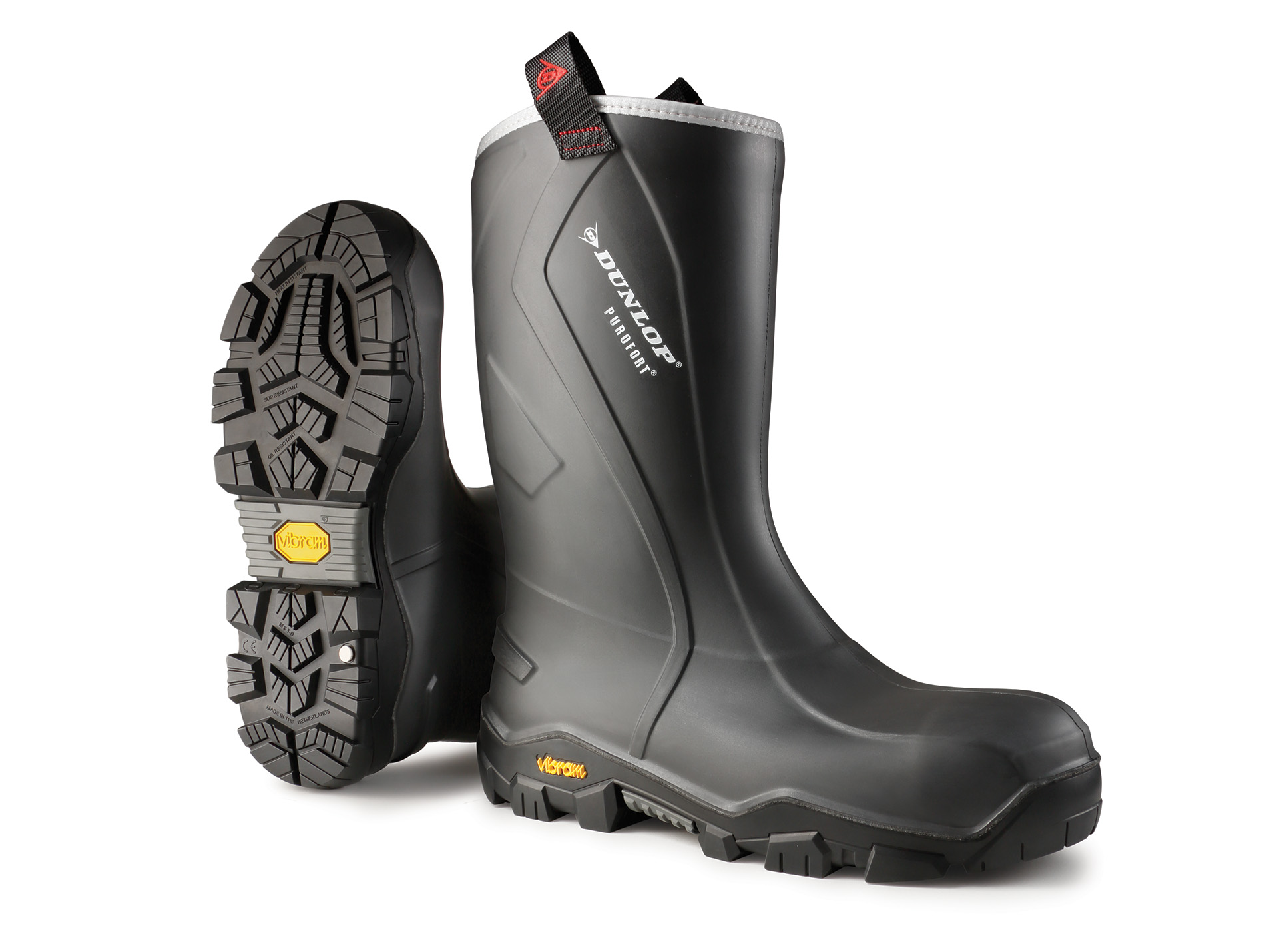 Bottes de sécurité DUNLOP Reliance PU S5 gris