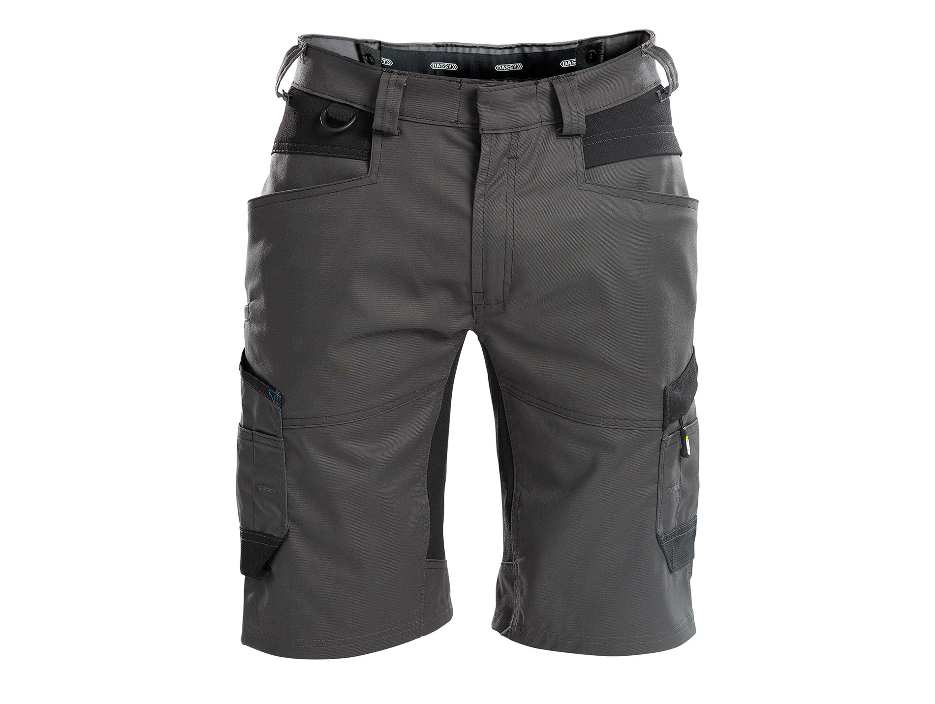 Short de travail DASSY Axis renforts cordura gris/noir