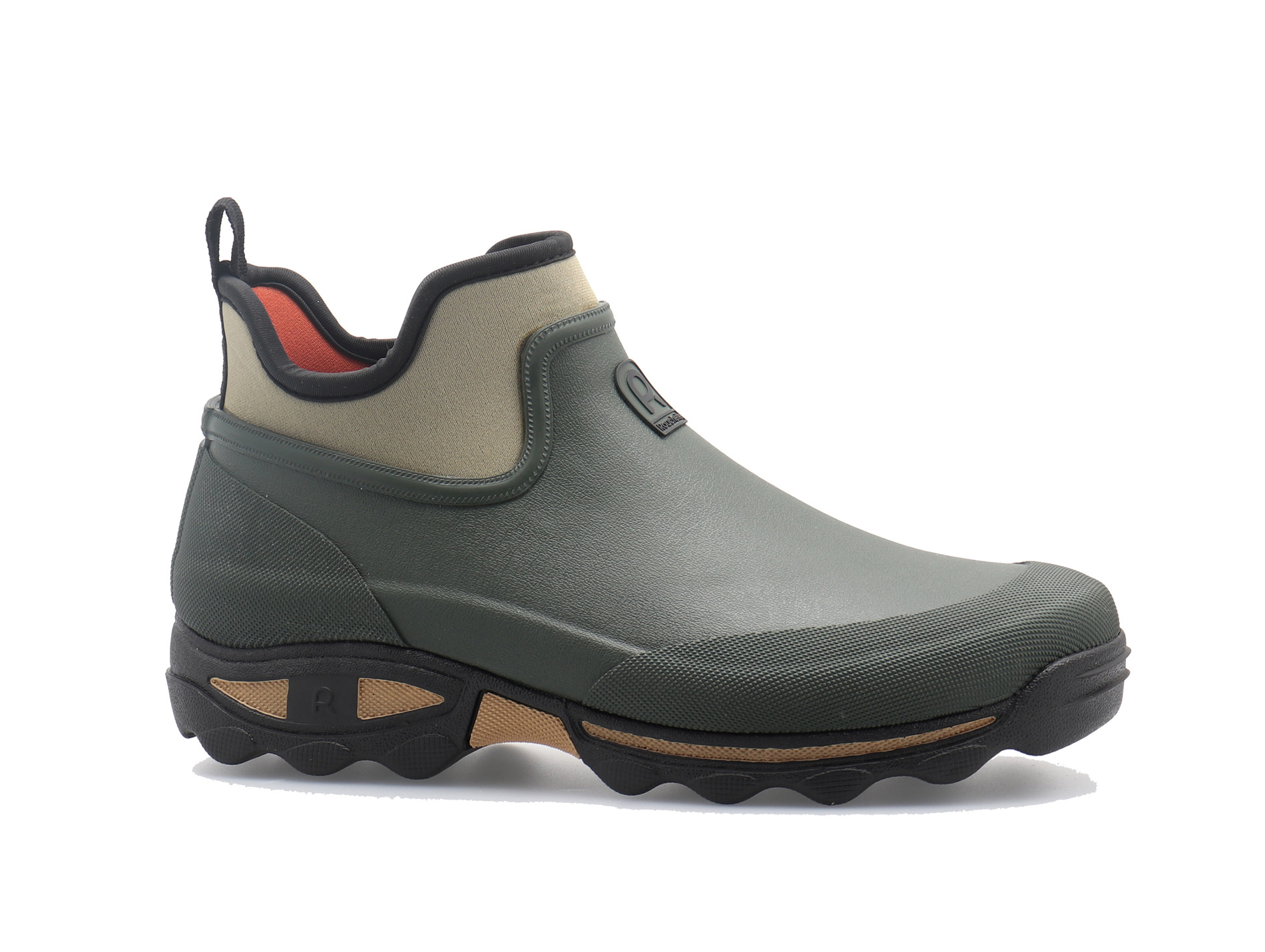 Bottillons ROUCHETTE Clean Land caoutchouc kaki