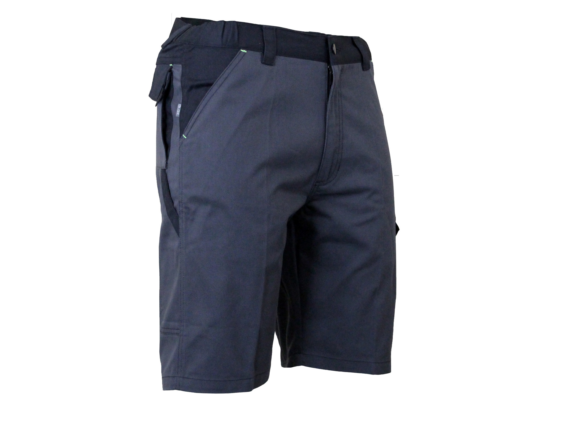 Short de travail LMA Fondeur coton/poly sans métal gris
