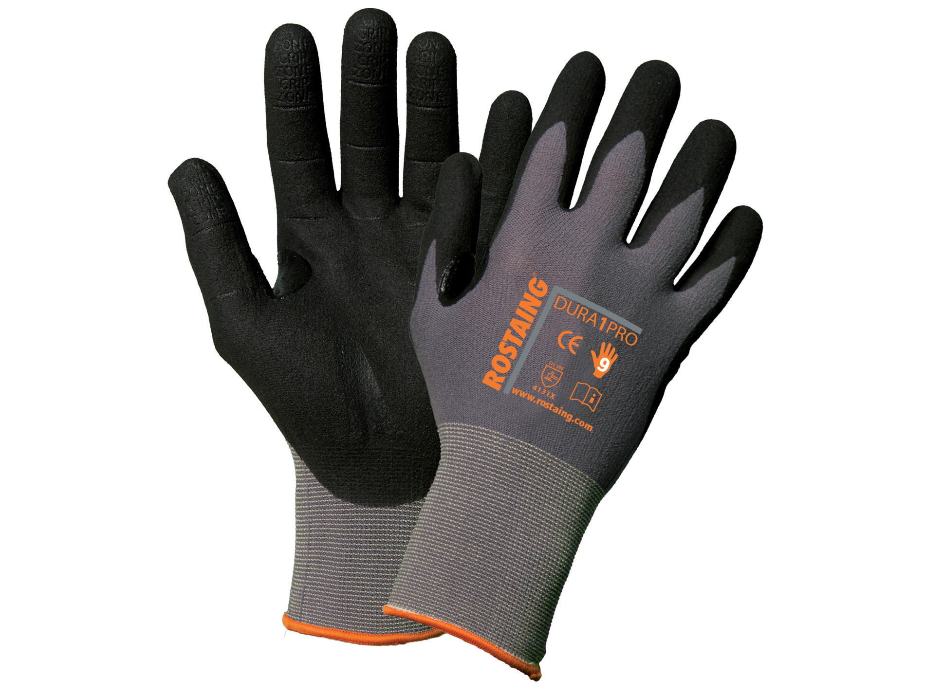 Gants ROSTAING Expert travaux abrasifs anthracite