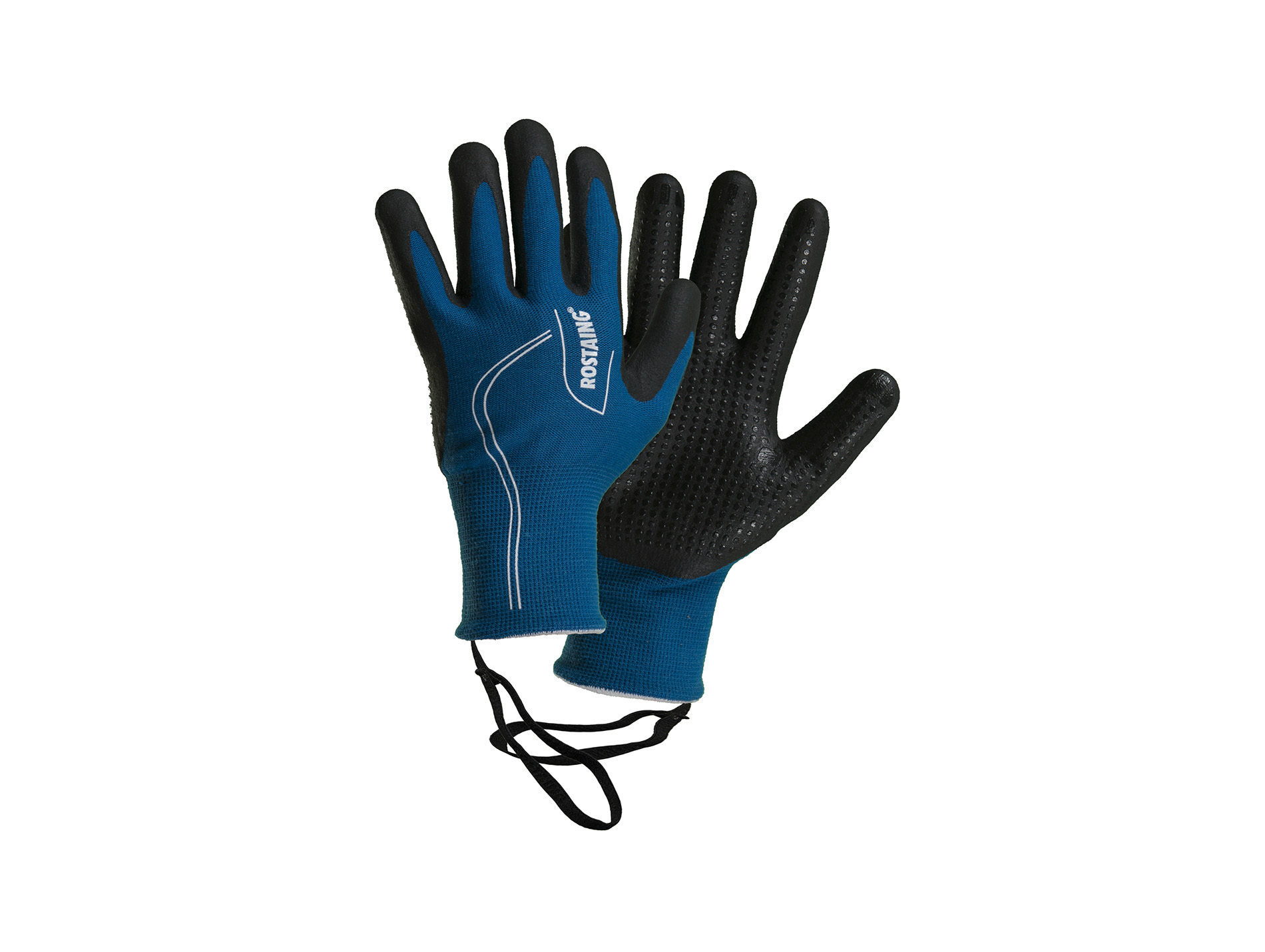Gants ROSTAING Canada demi-saison bleu