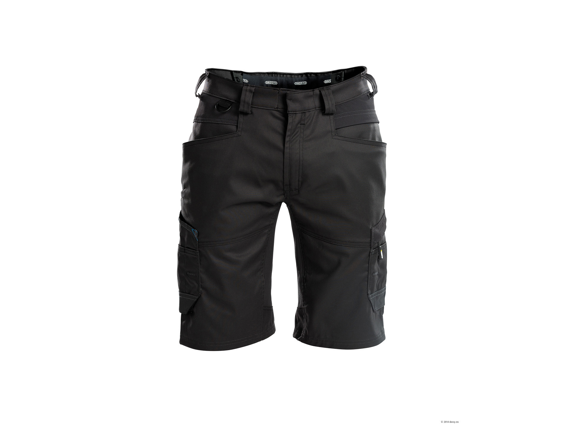 Short de travail DASSY Axis renforts cordura noir
