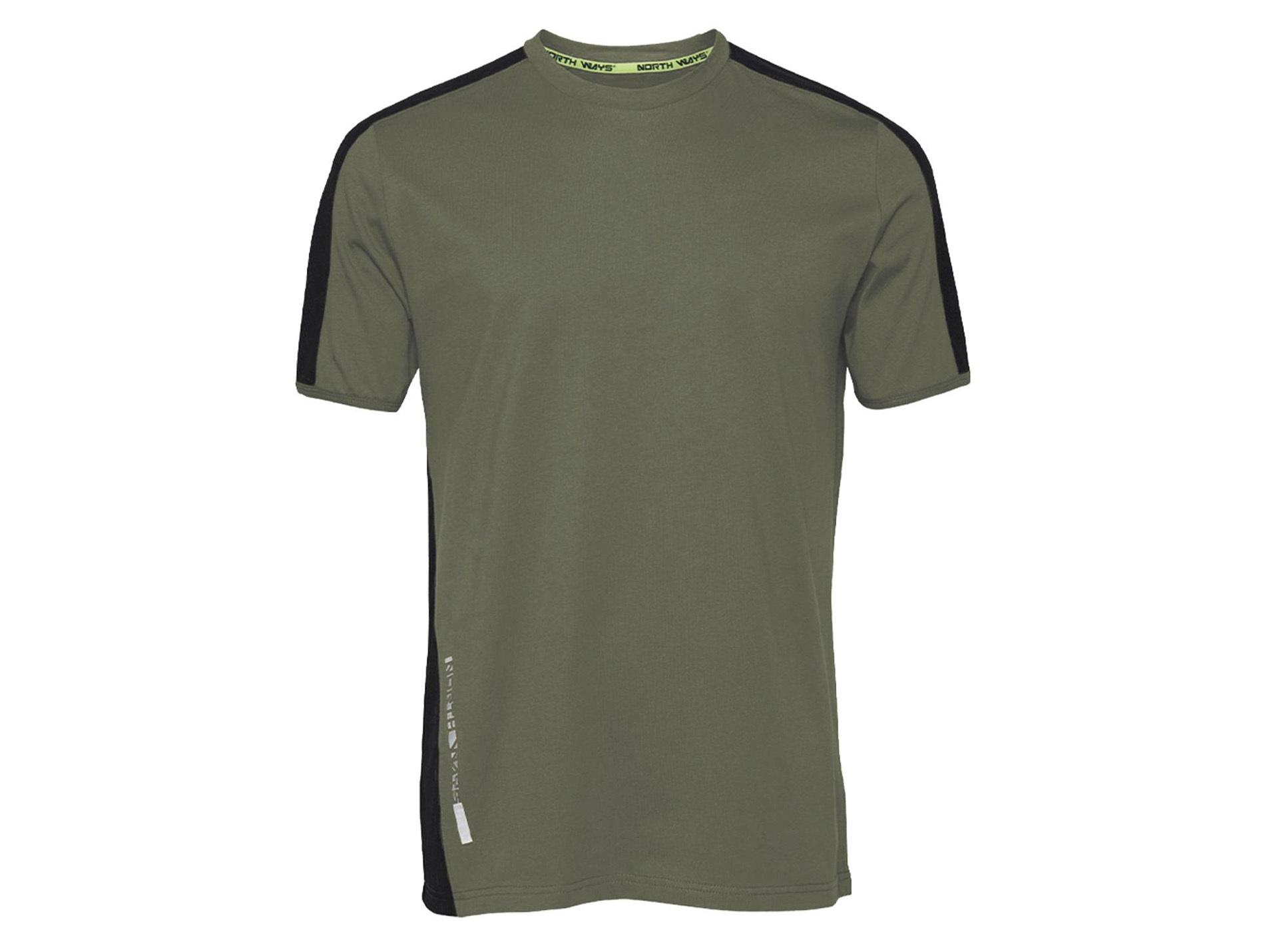 Tee shirt de travail NINE WORTHS Andy coton kaki