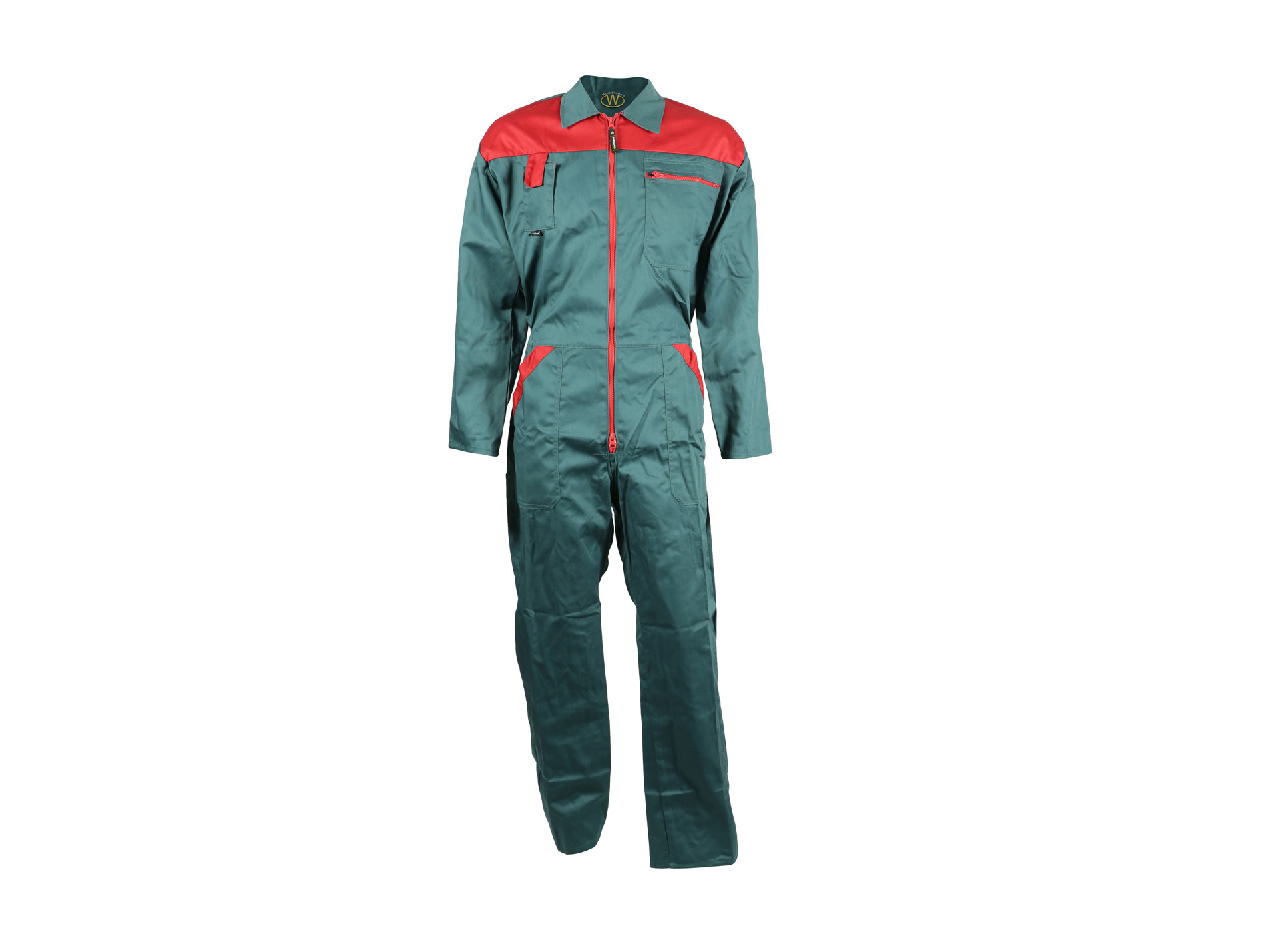 Combinaison de travail WORKSTONE Eole poly/coton vert