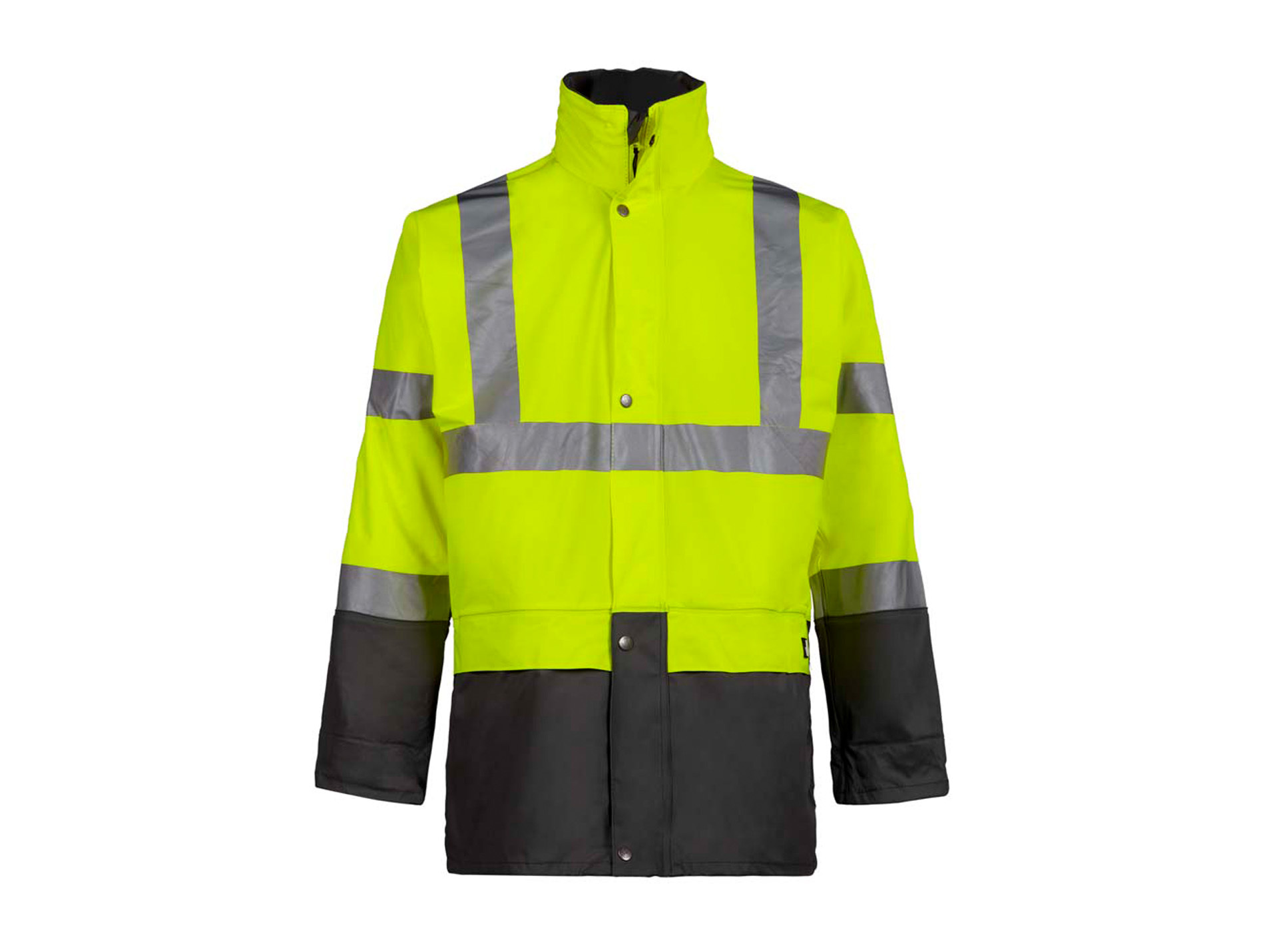Veste haute visibilité NINE WORTHS Bandit étanche jaune