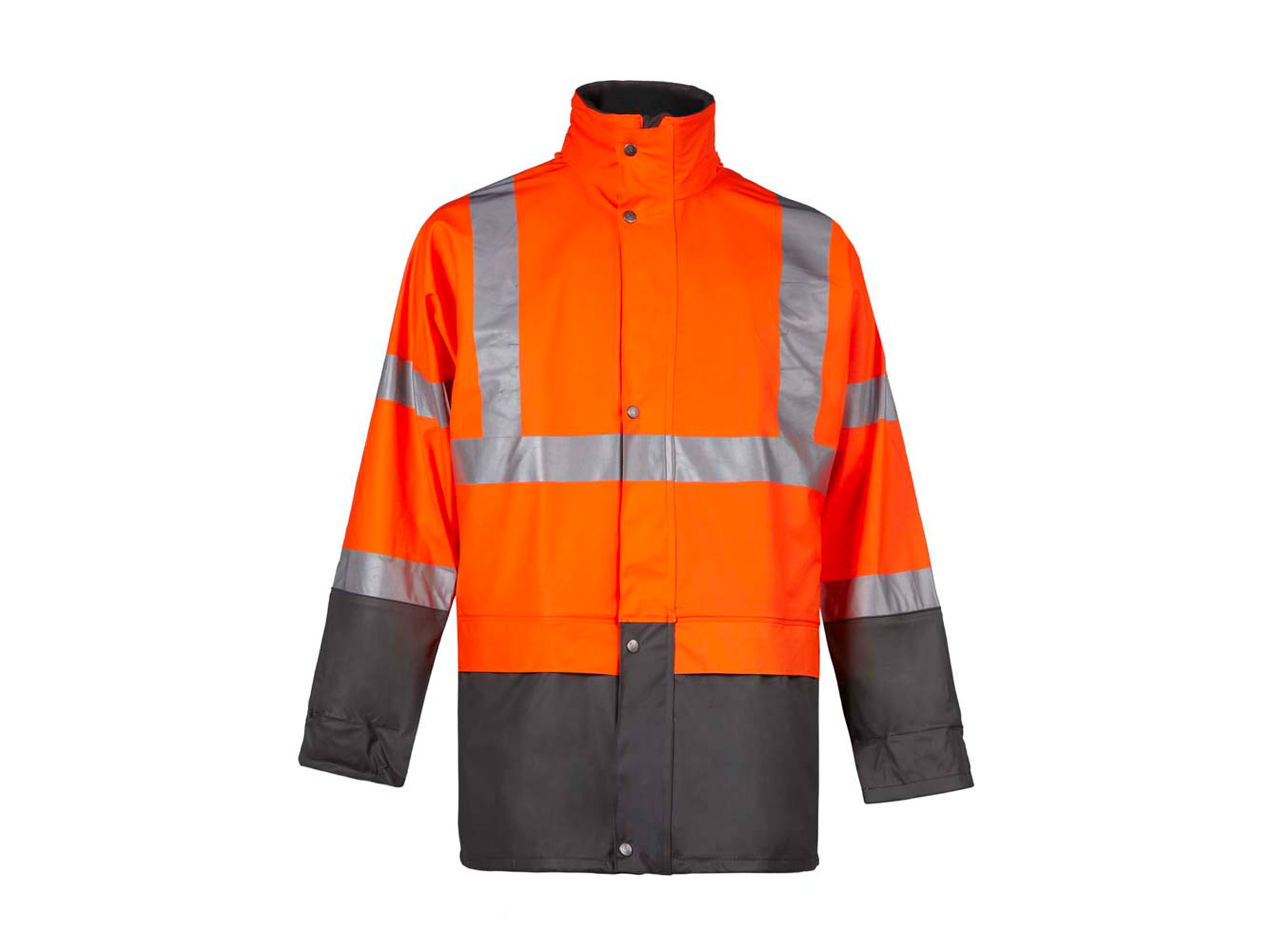 Veste haute visibilité NINE WORTHS Bandit étanche orange