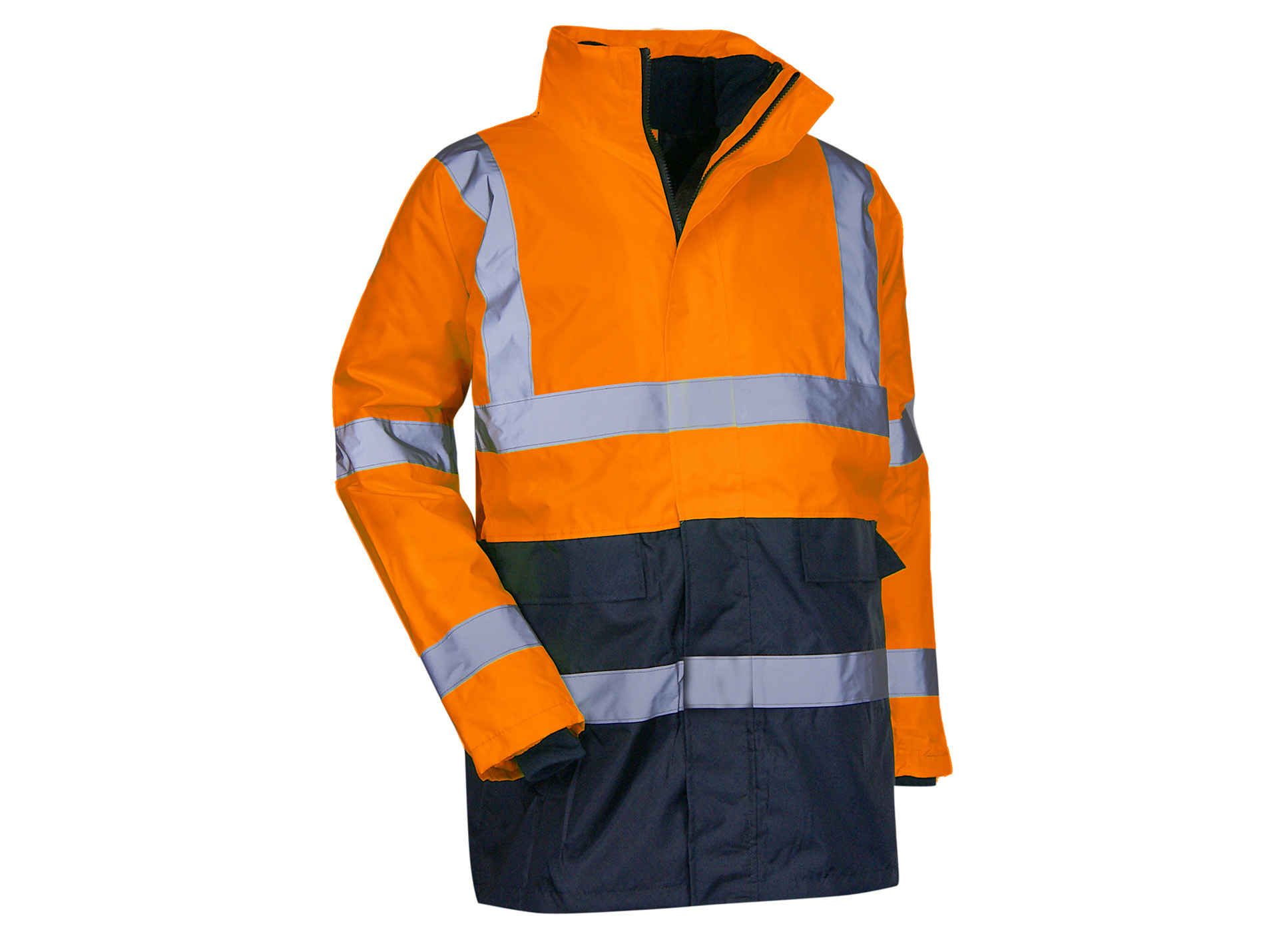 Parka haute visibilité LMA Prévention 4en1 orange