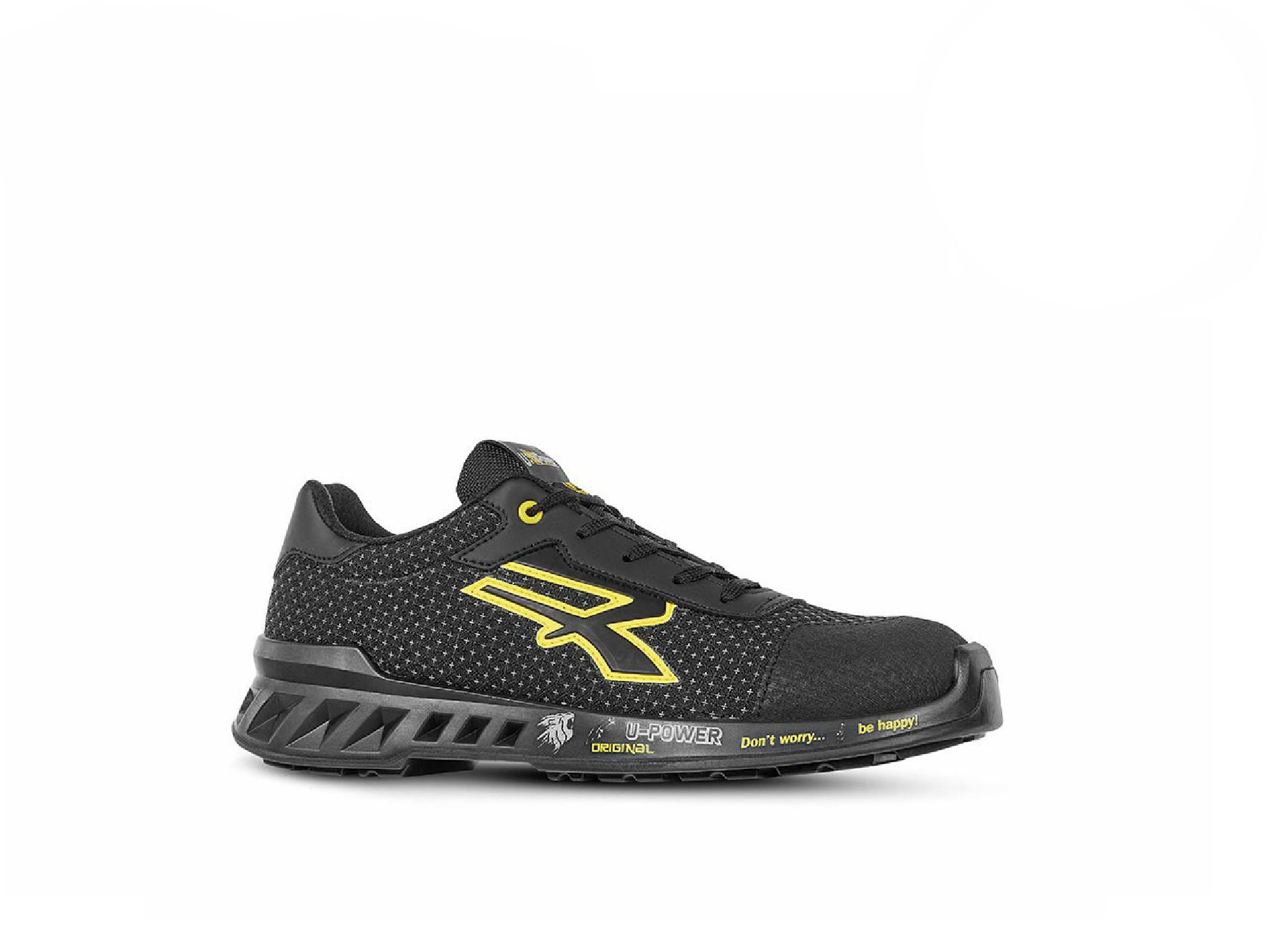 Chaussures de sécurité basses U-POWER Matt S3 noir/jaune