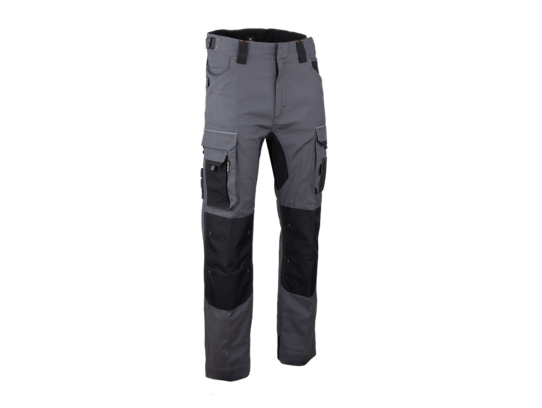 Pantalon de travail HOSTEN Brut renforts Cordura gris