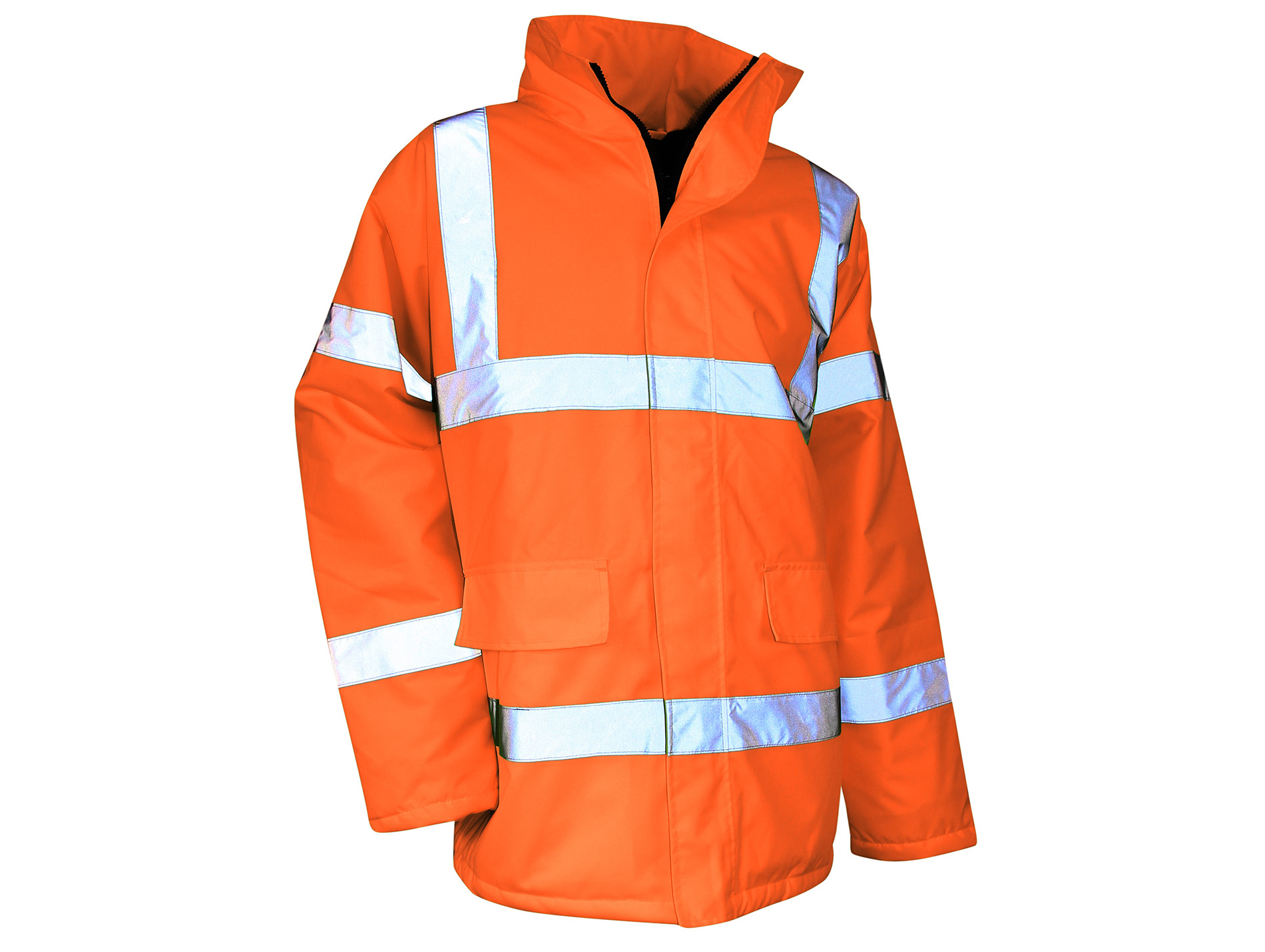 Parka haute visibilité LMA Evidence coupe-vent orange