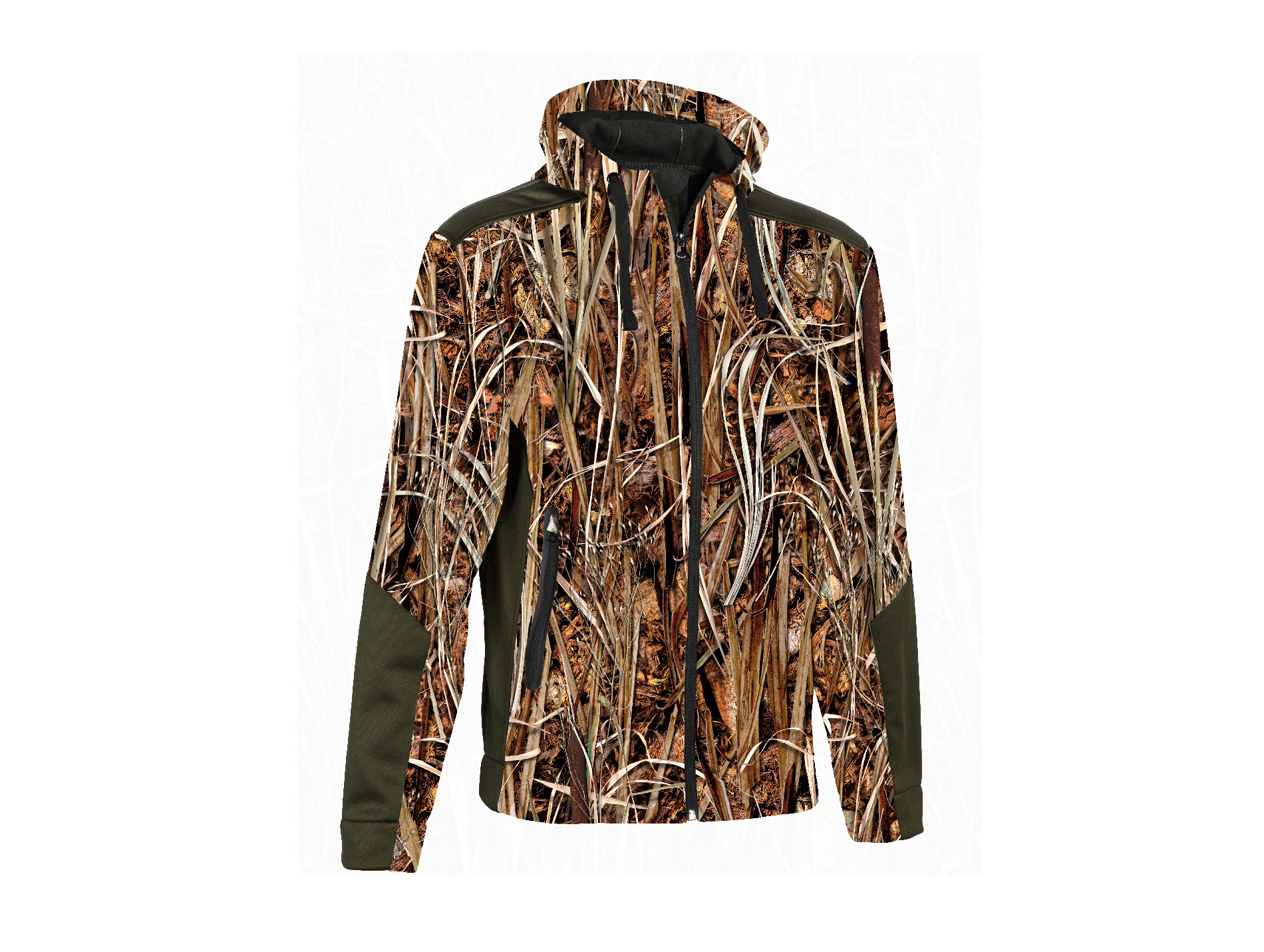 Blouson de chasse VERNEY CARRON Wolf kaki/camo