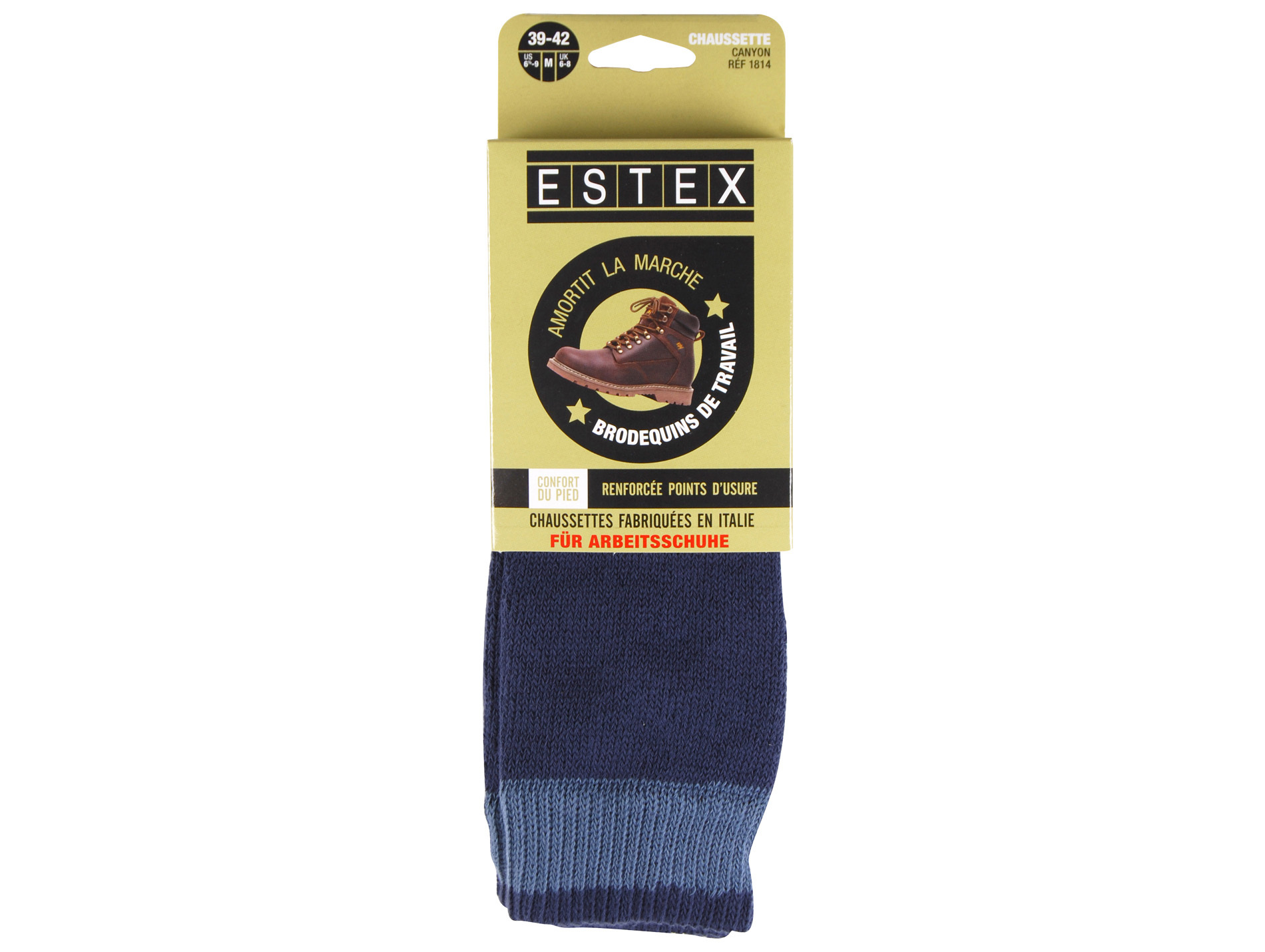 Chaussettes ESTEX Canyon coton/cordura