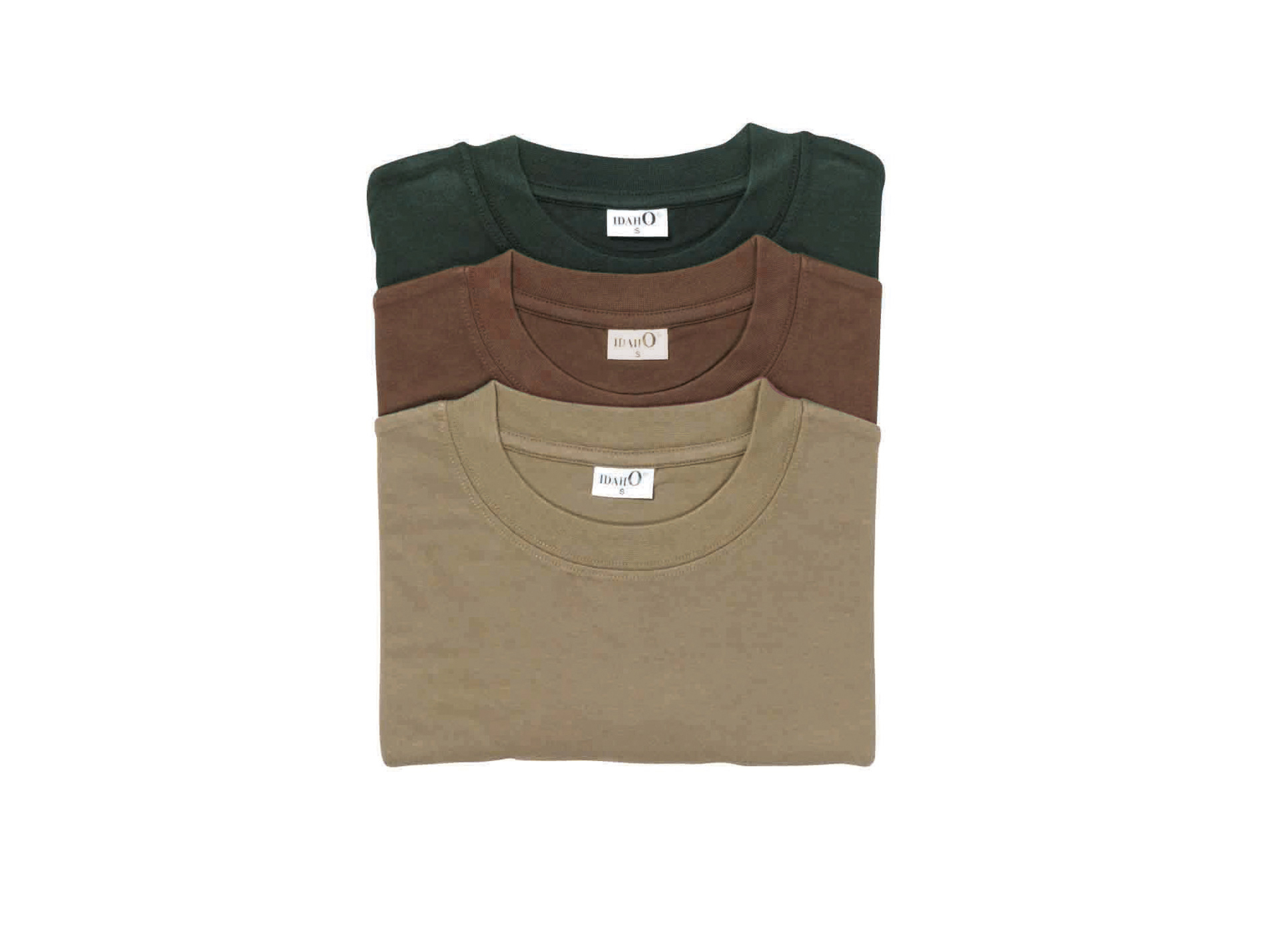 Tee-shirt IDAHO uni pack de 3