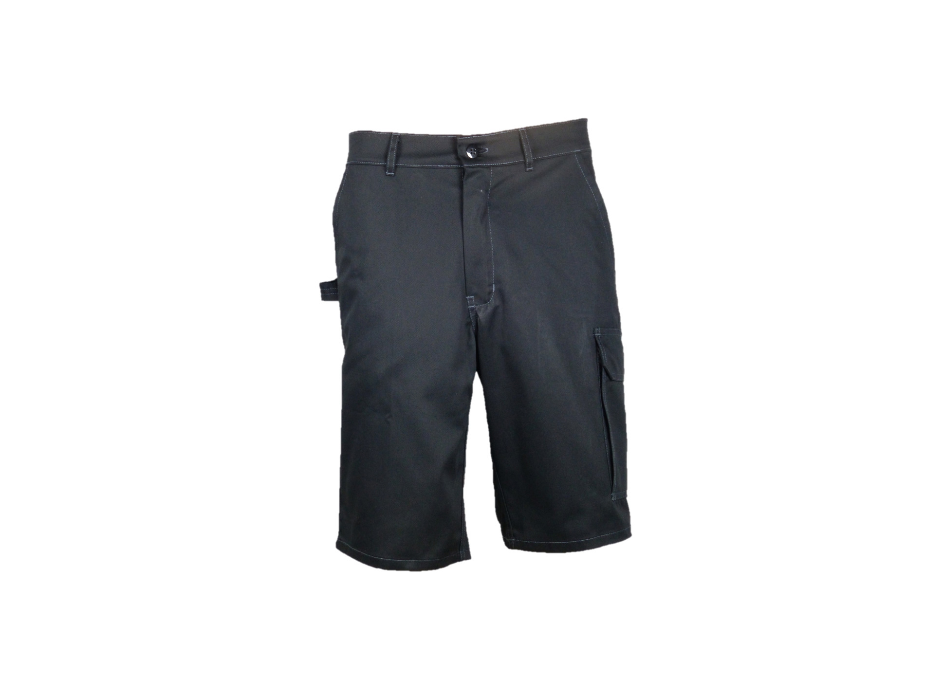 Short de travail PBV Bilis coton/poly sans métal noir
