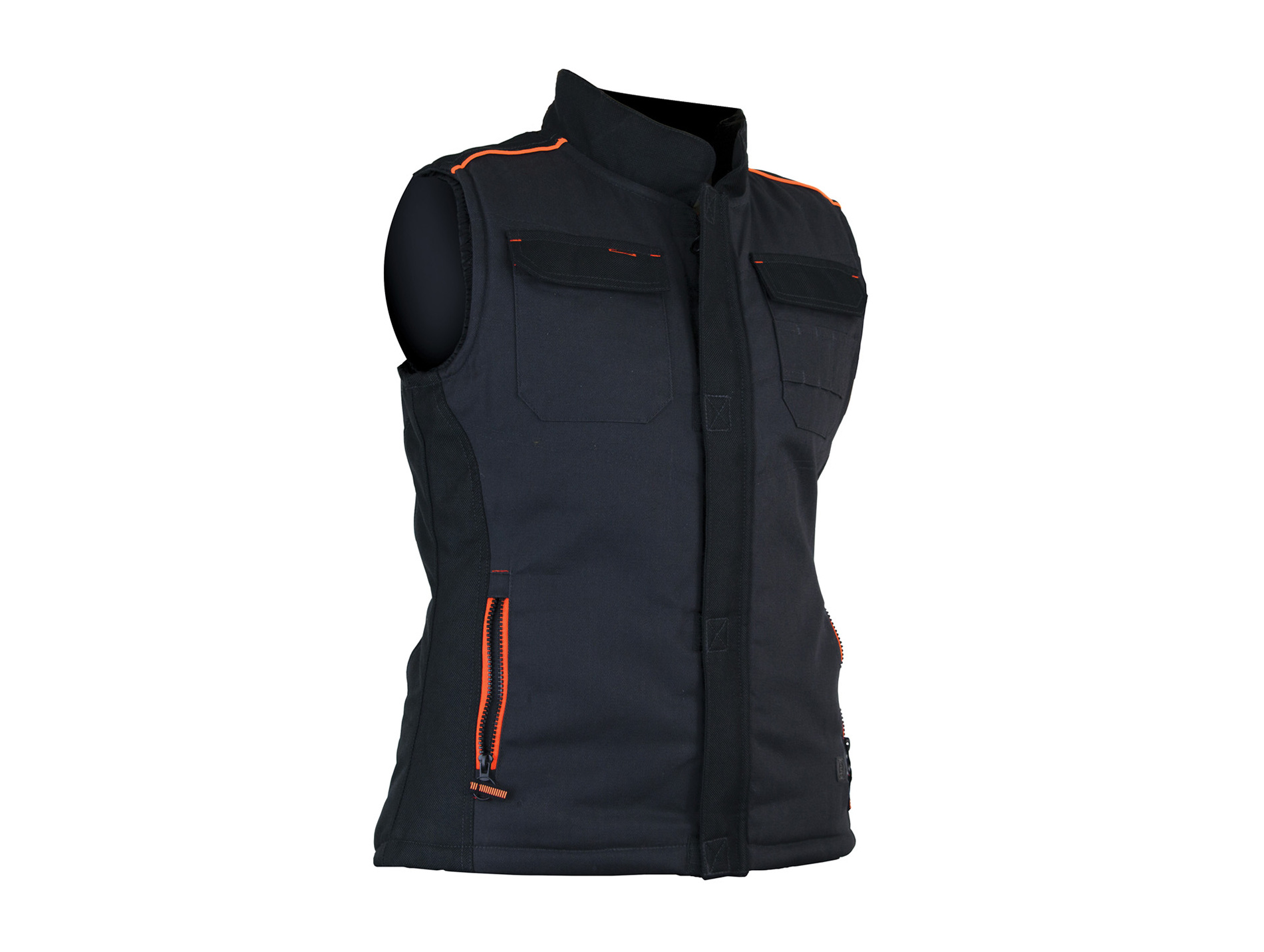 Veste sans manche de travail LMA Madison oxford femme