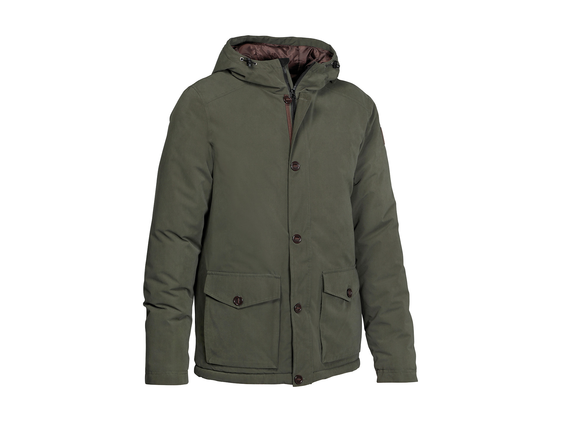 Parka IDAHO Highland homme kaki
