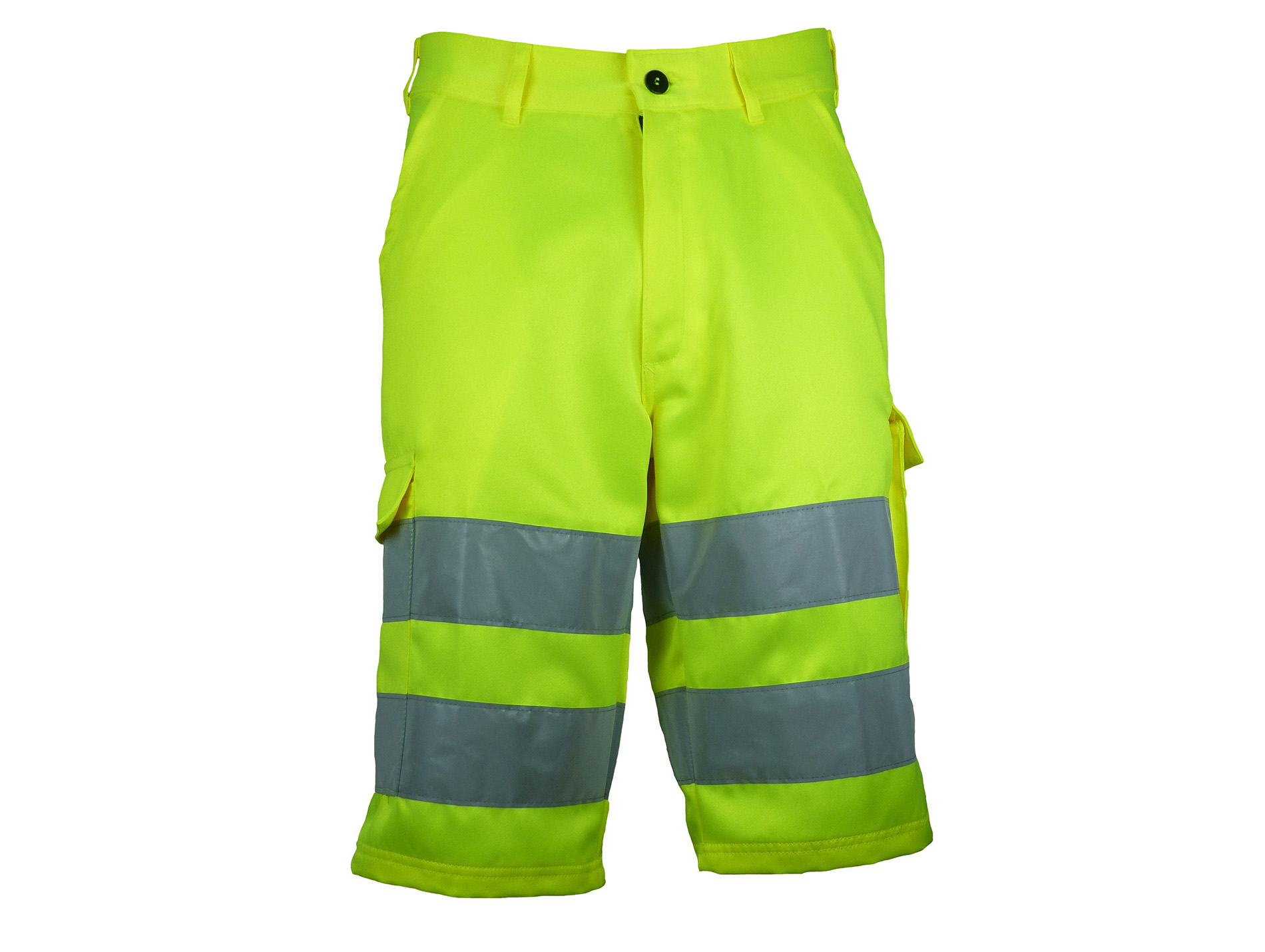 Bermuda haute visibilité jaune fluo EN 20471