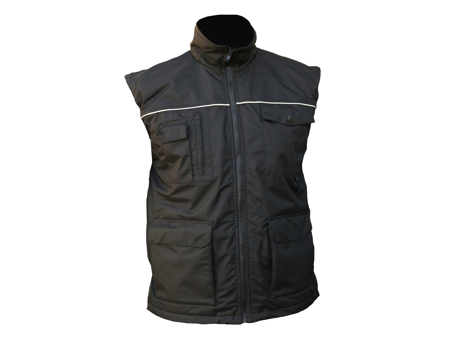 Veste sans manche de travail PBV 29RIPN ripstop noir