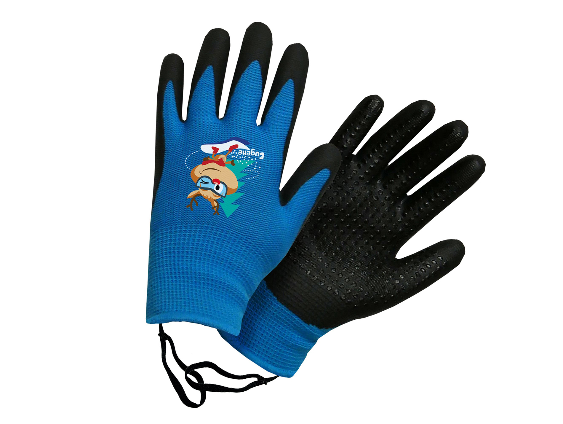 Gants ROSTAING Eugene enfant froid bleu