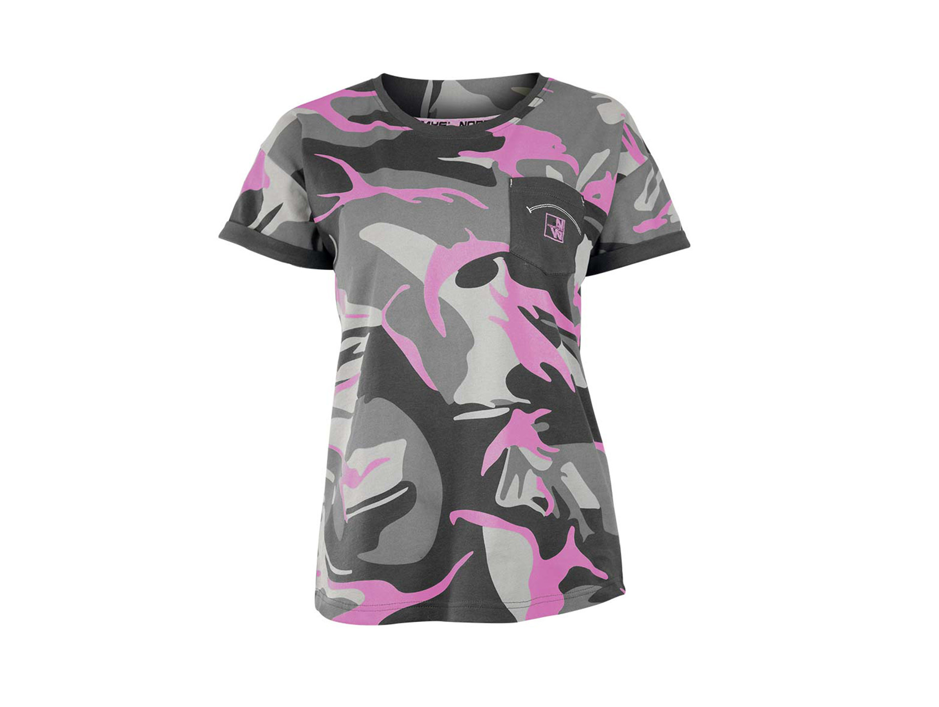 Tee shirt de travail NINE WORTHS Cherry coton noir