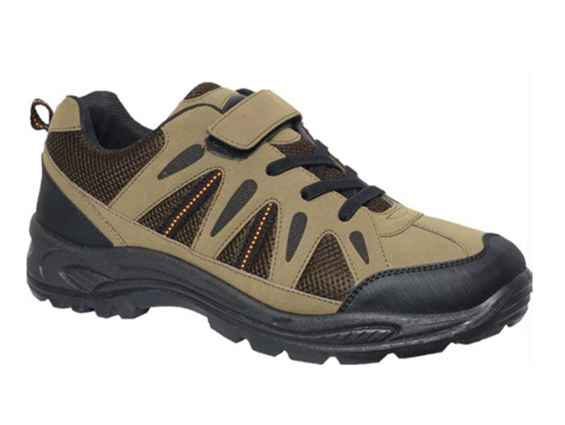 Chaussures de travail basses SOLIDUR Arly textile kaki