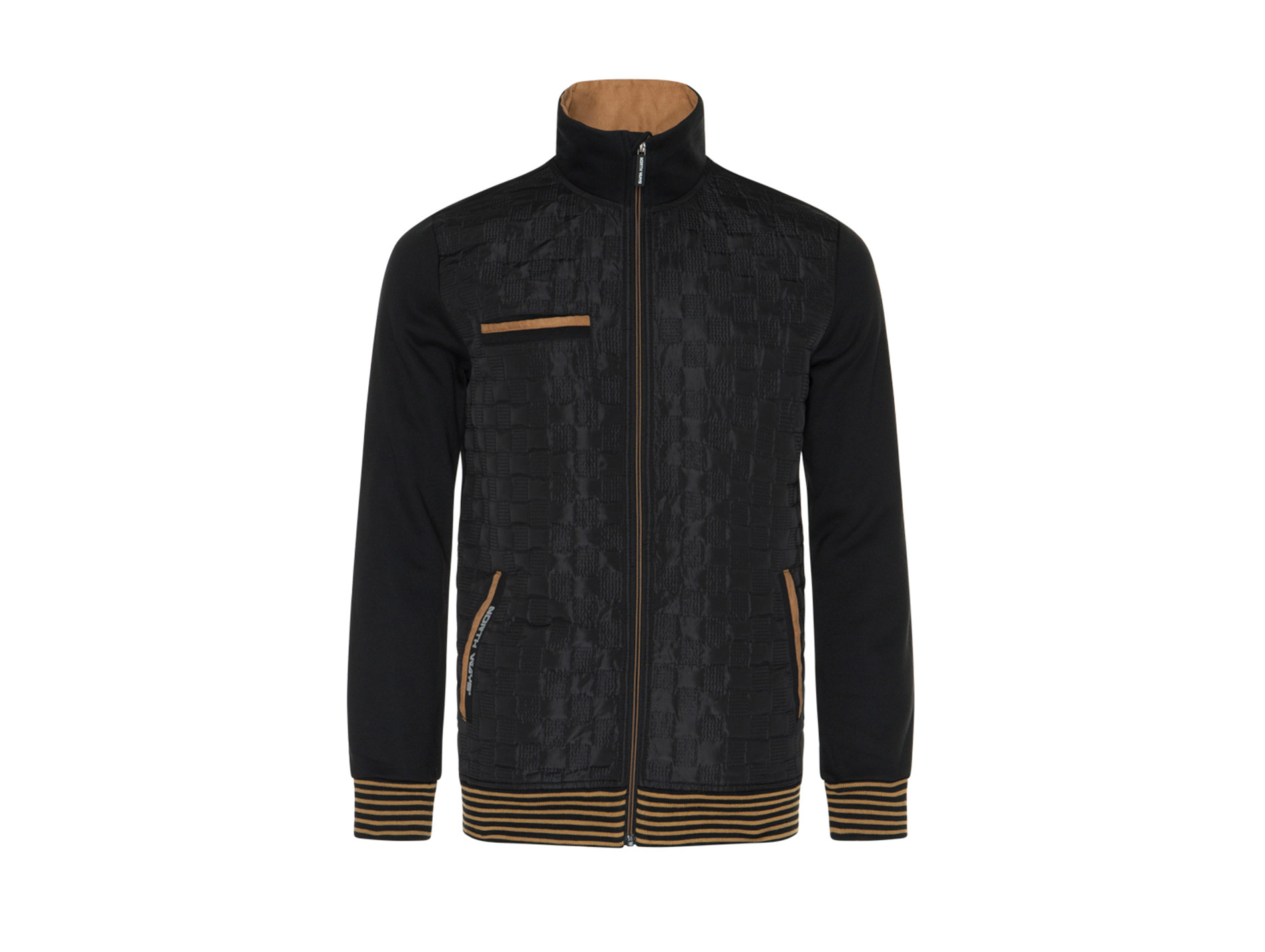 Veste de travail NINE WORTHS Andreu poly/coton noir