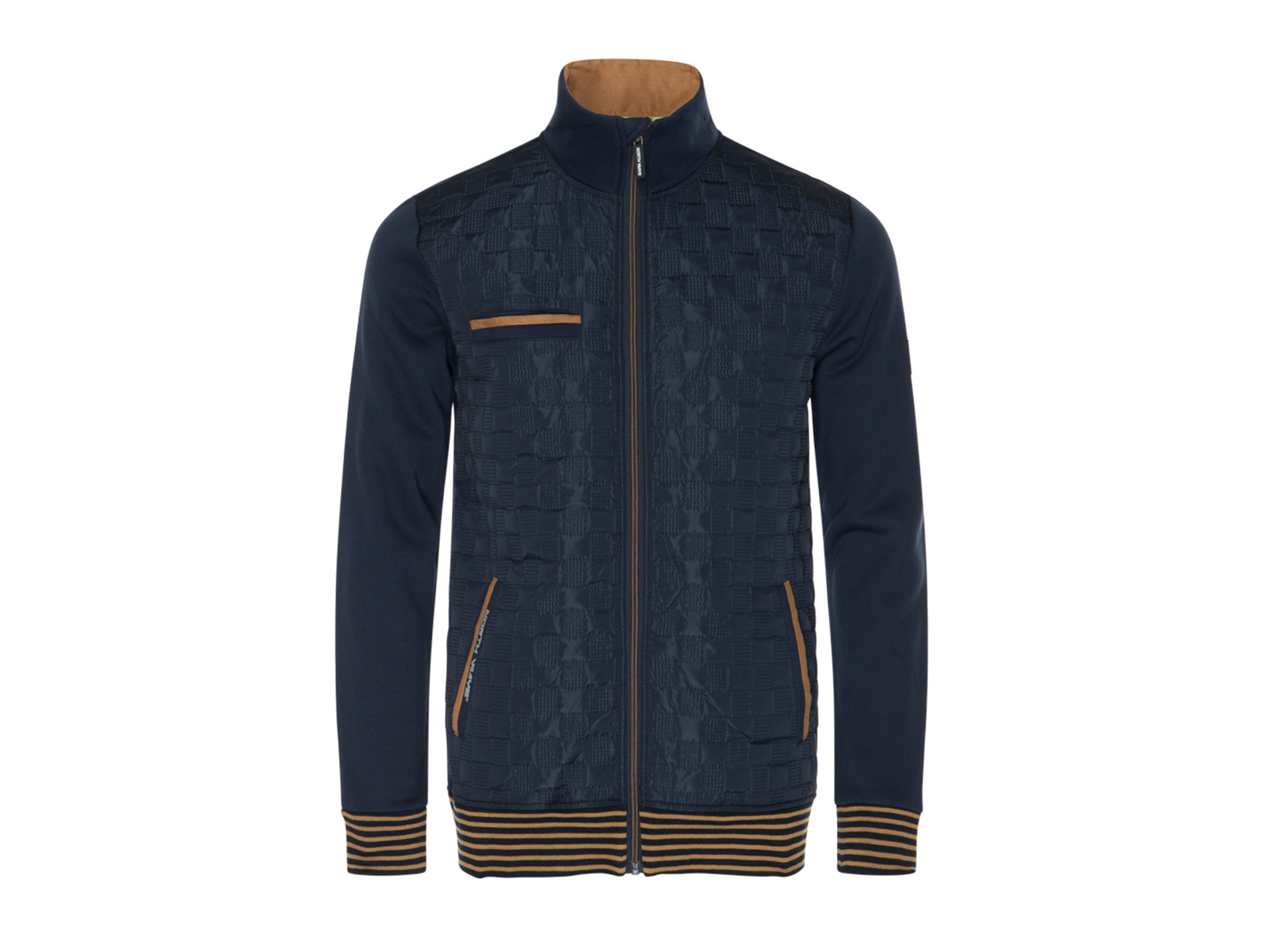 Veste de travail NINE WORTHS Andreu poly/coton marine