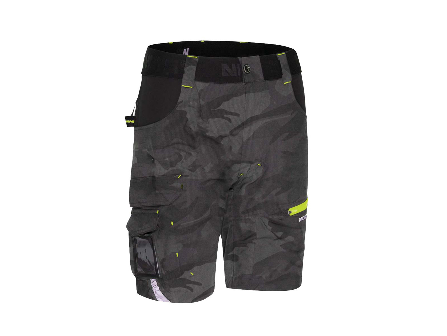 Short de travail NINE WORTHS Horn ripstop woodland