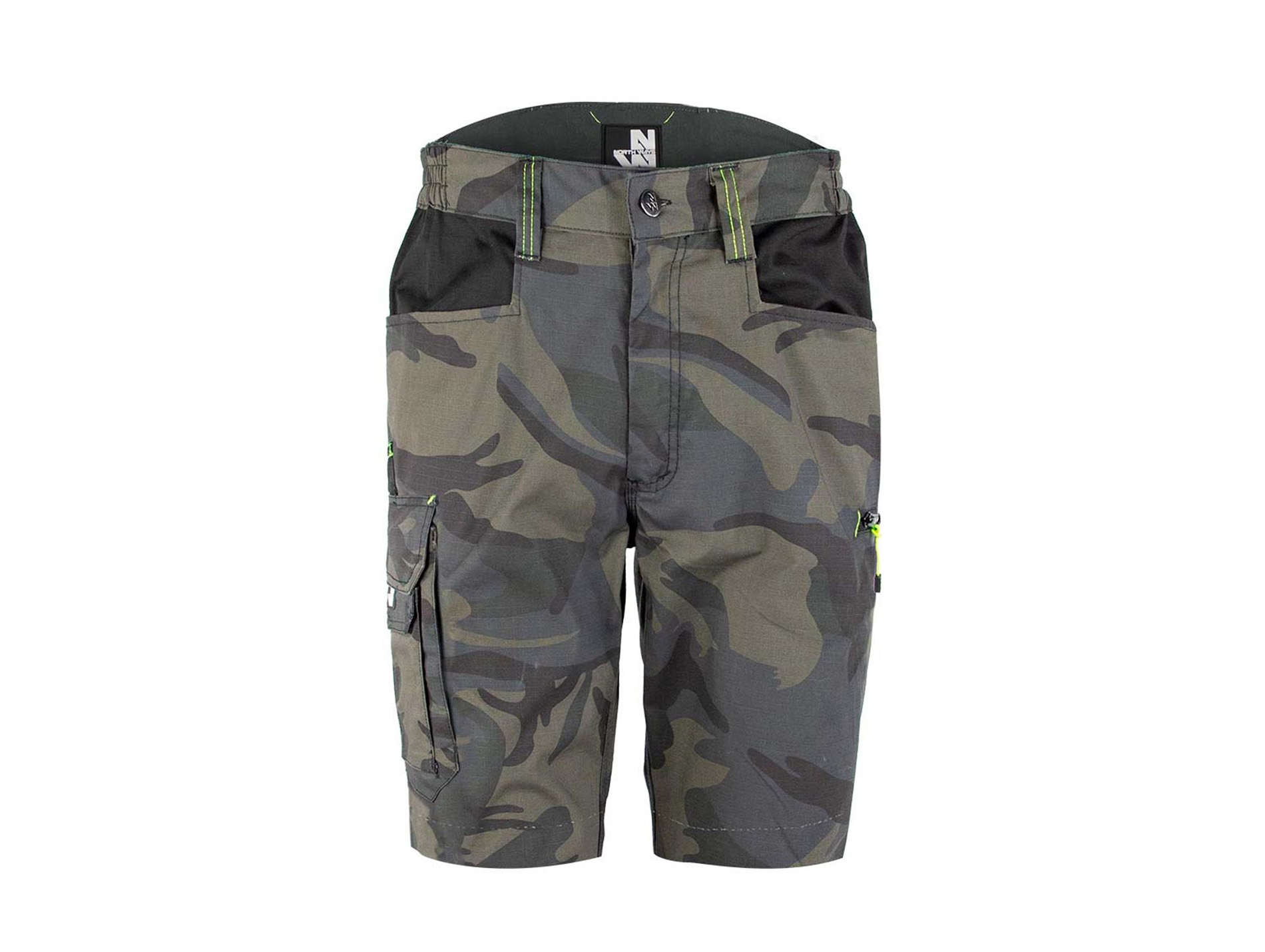 Short de travail NINE WORTHS Jack stretch woodland