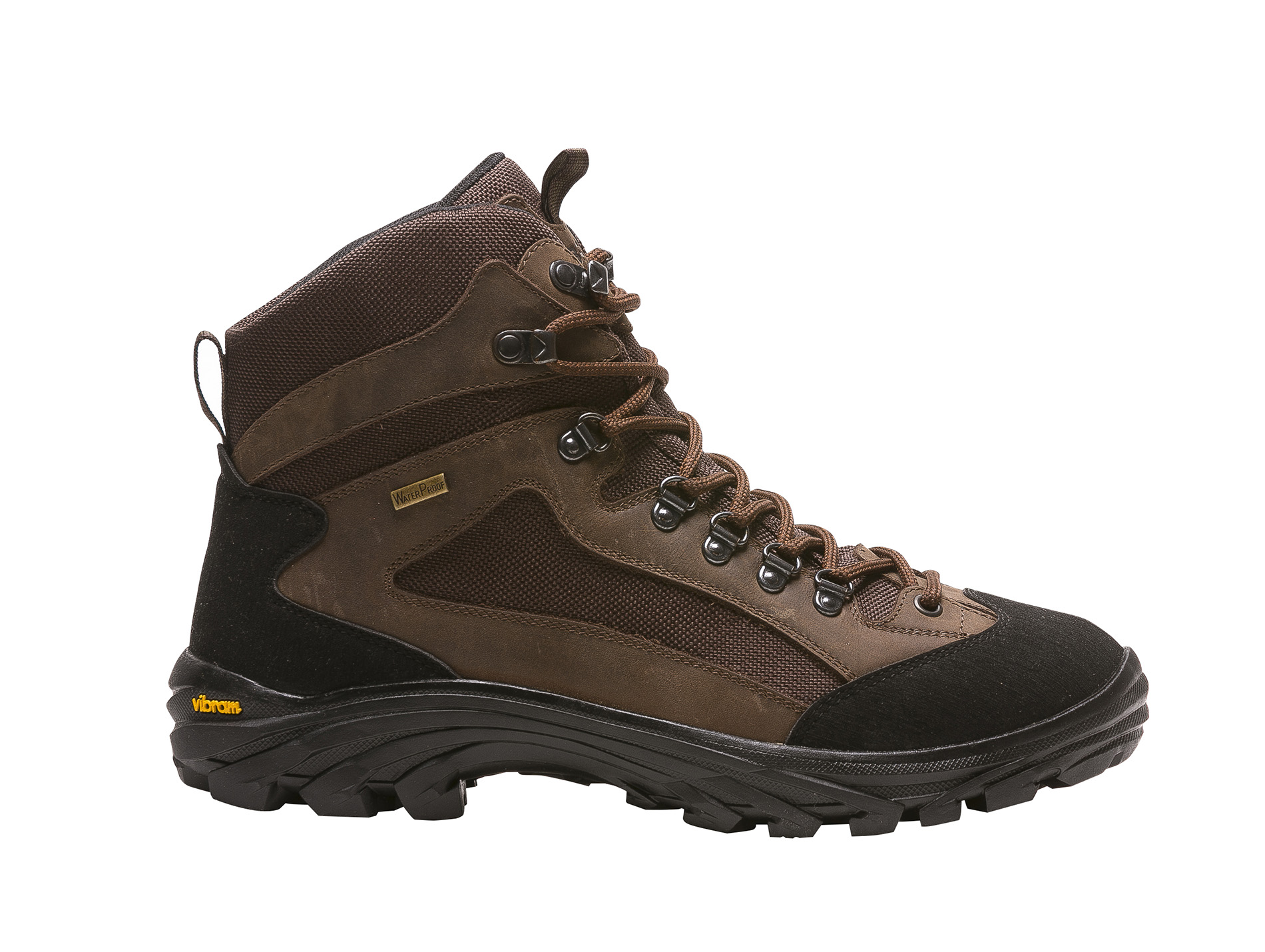 Chaussures de travail hautes BAUDOU Peak kaki