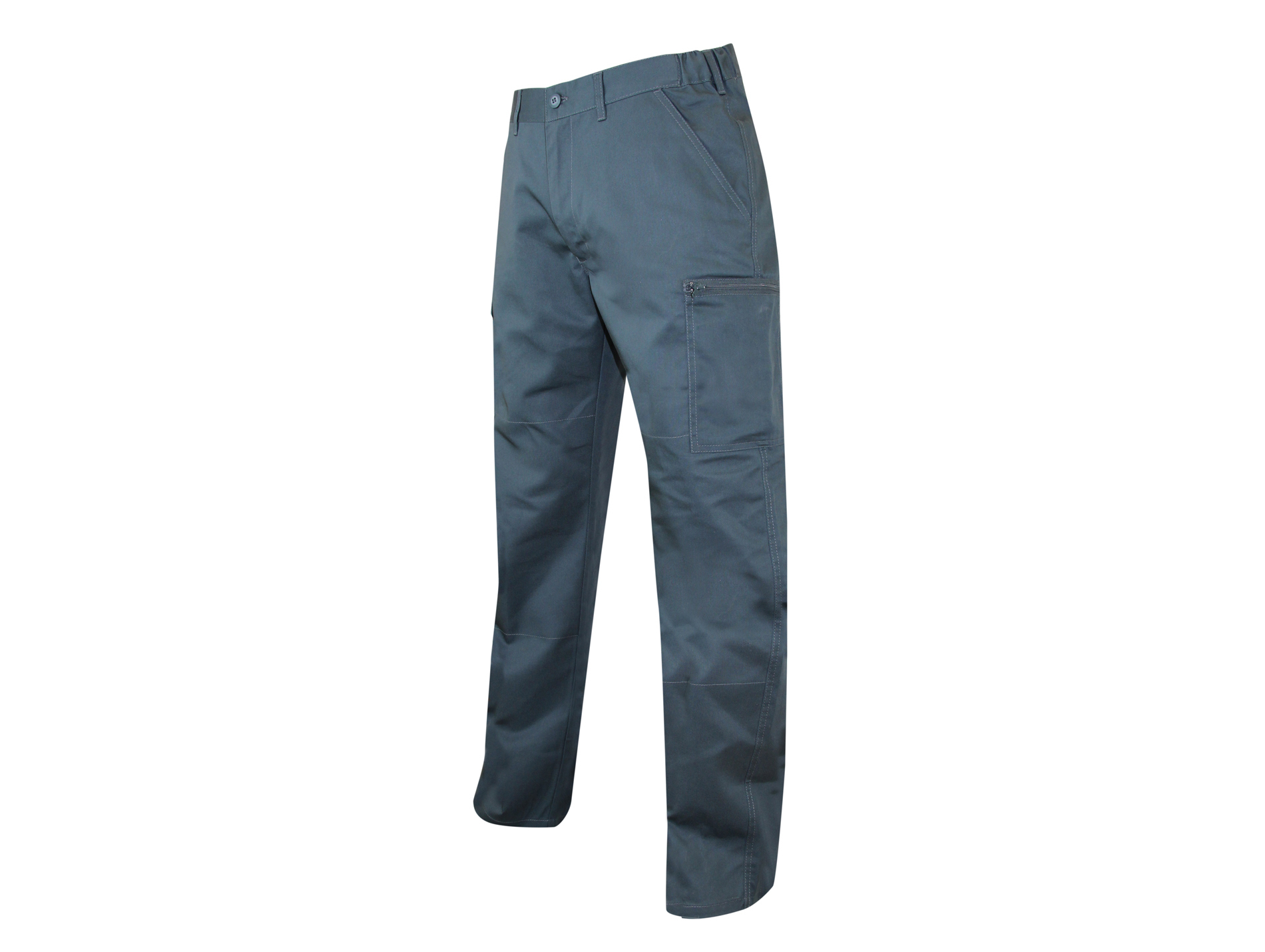 Pantalon de travail LMA Scie poly/coton vert