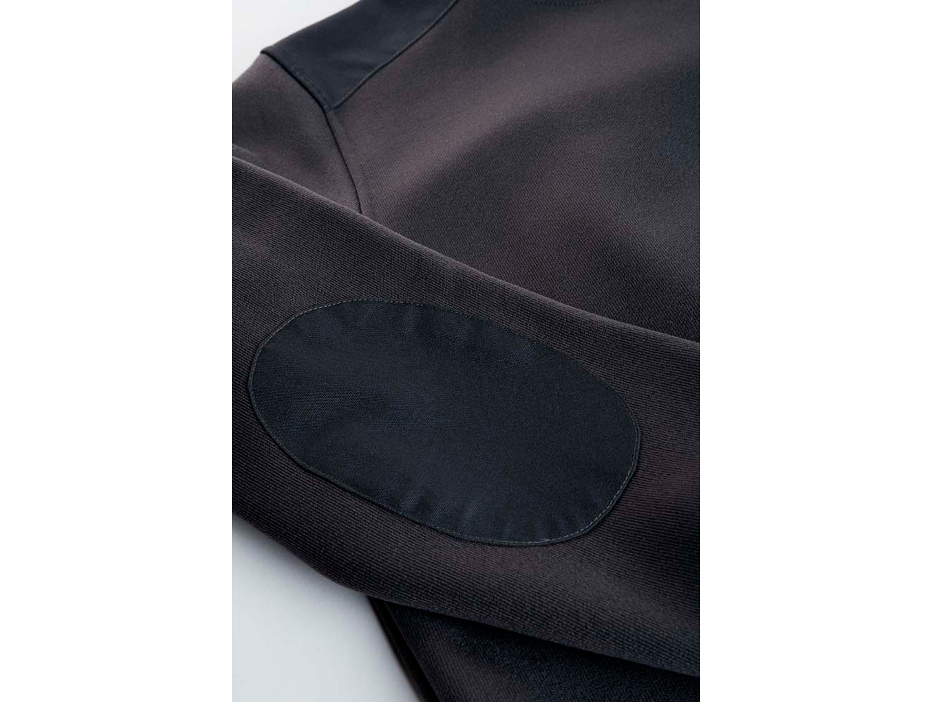 Sweat de travail NINE WORTHS Léon renforts coudes gris