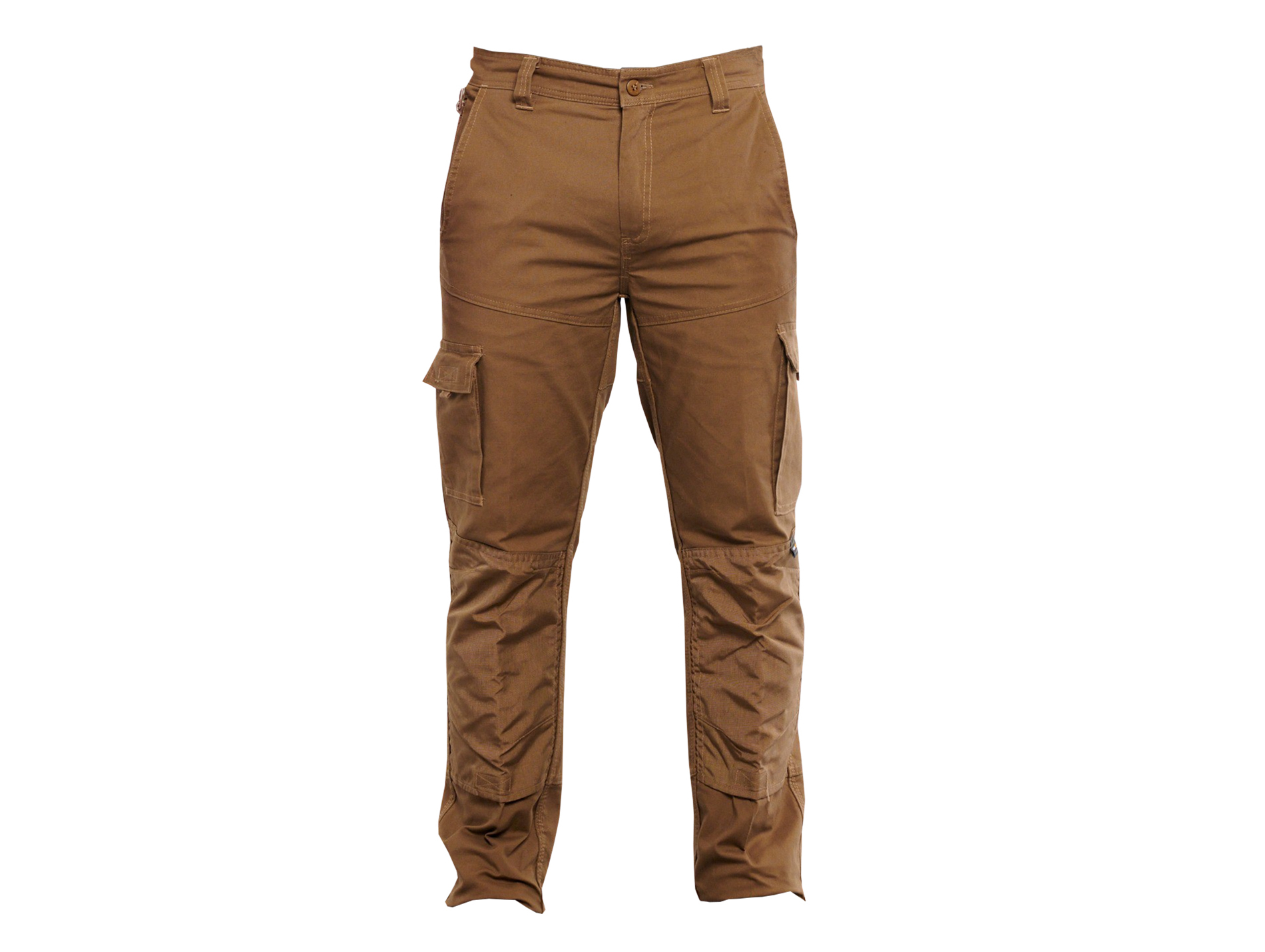 Pantalon de travail PBV Bob coton/poly/élasthanne camel