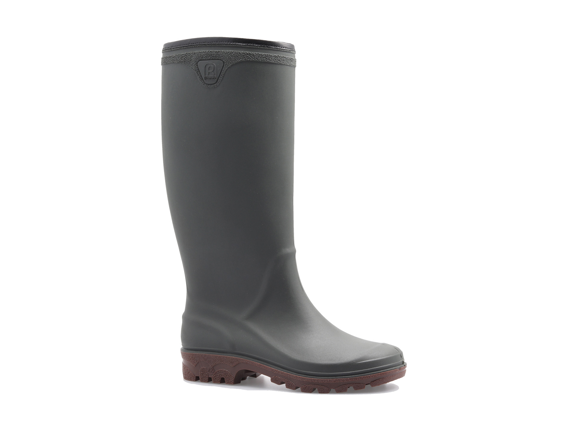 Bottes ROUCHETTE Cyclone PVC fourrées vert